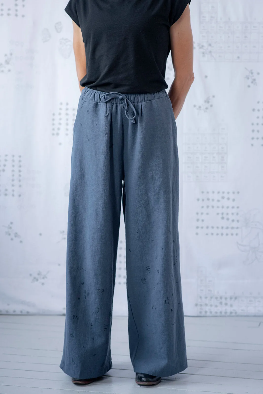 Drift Pants - Slate Blue sold by Smoking Lily product image thumbnail 3
