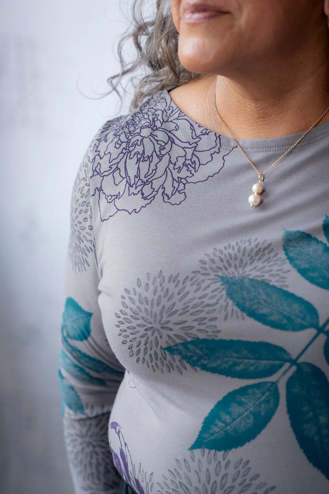 Nanette Top - Grey sold by Smoking Lily product image thumbnail 4