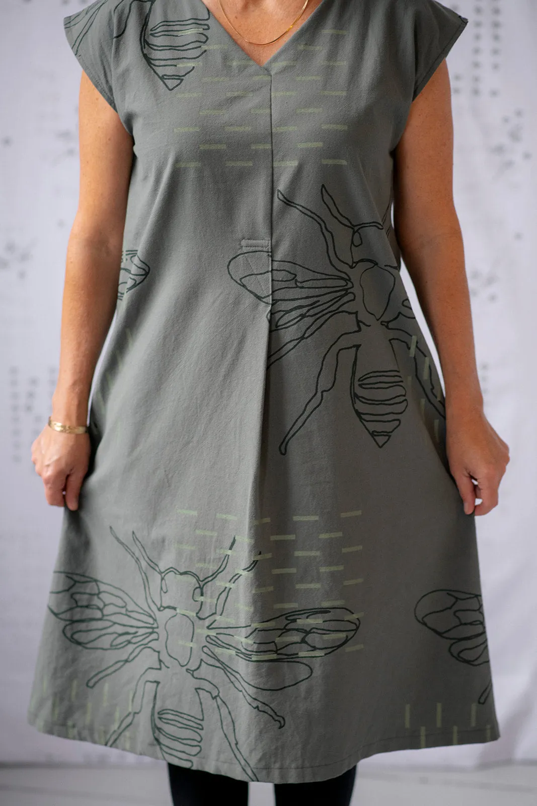 Shelter Dress - Pesto sold by Smoking Lily product image thumbnail 3