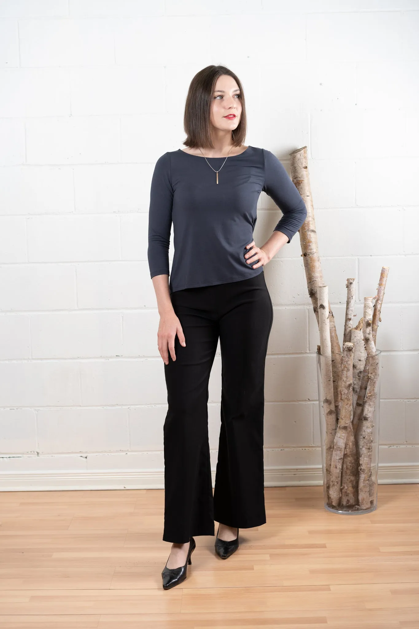 Fela top 3/4 sleeve - viscose sold by Studio Dianne product image thumbnail 4