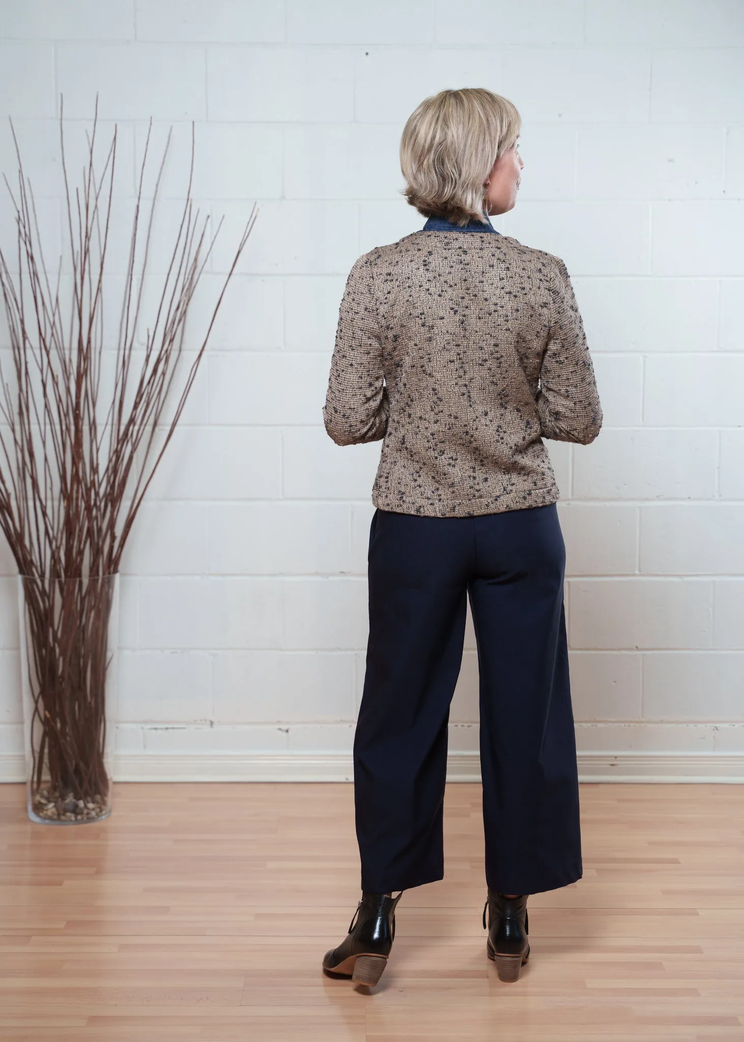 Nadine jacket - Tweed sold by Studio Dianne product image thumbnail 3