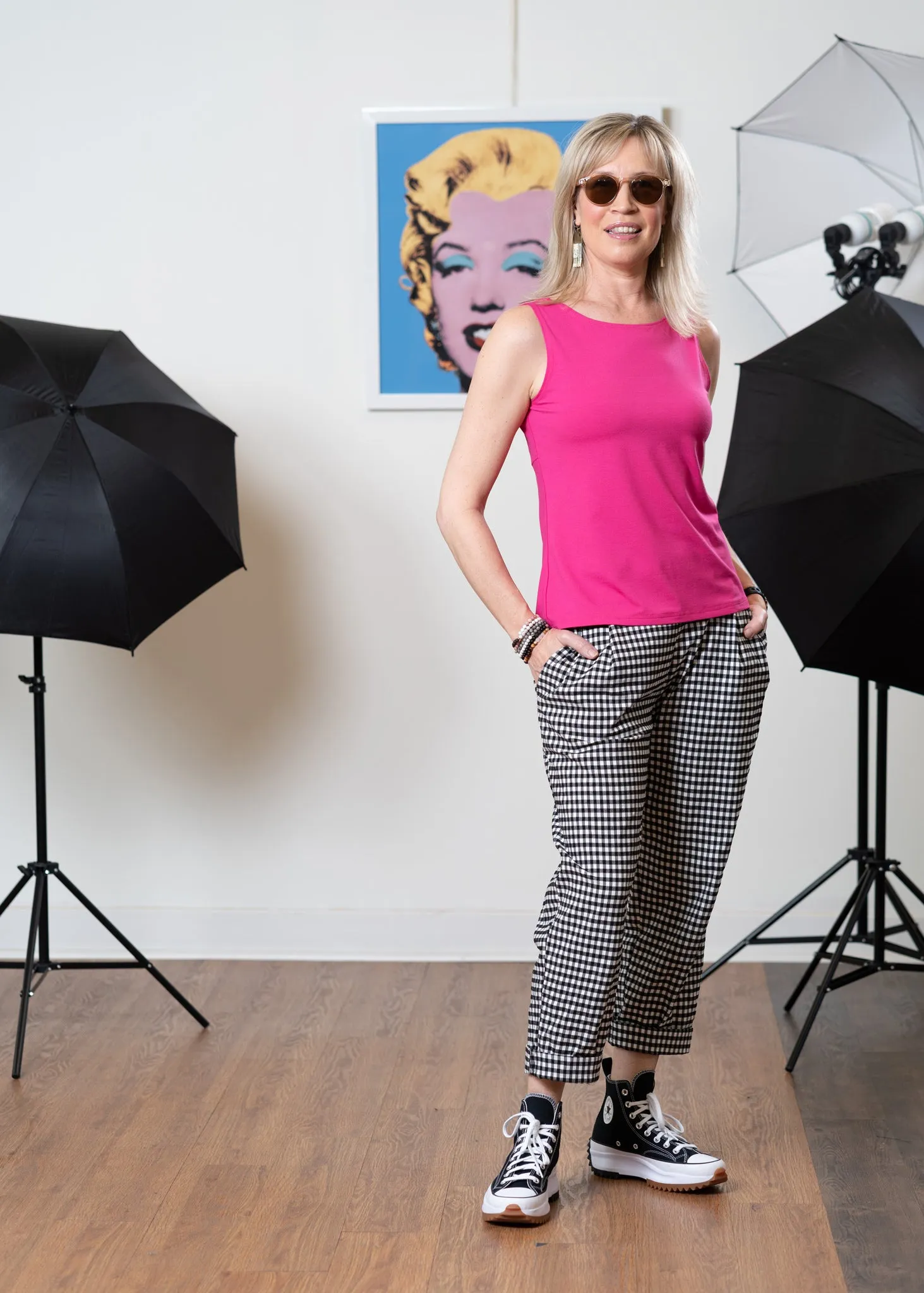 Fela tank - viscose sold by Studio Dianne product image thumbnail 4