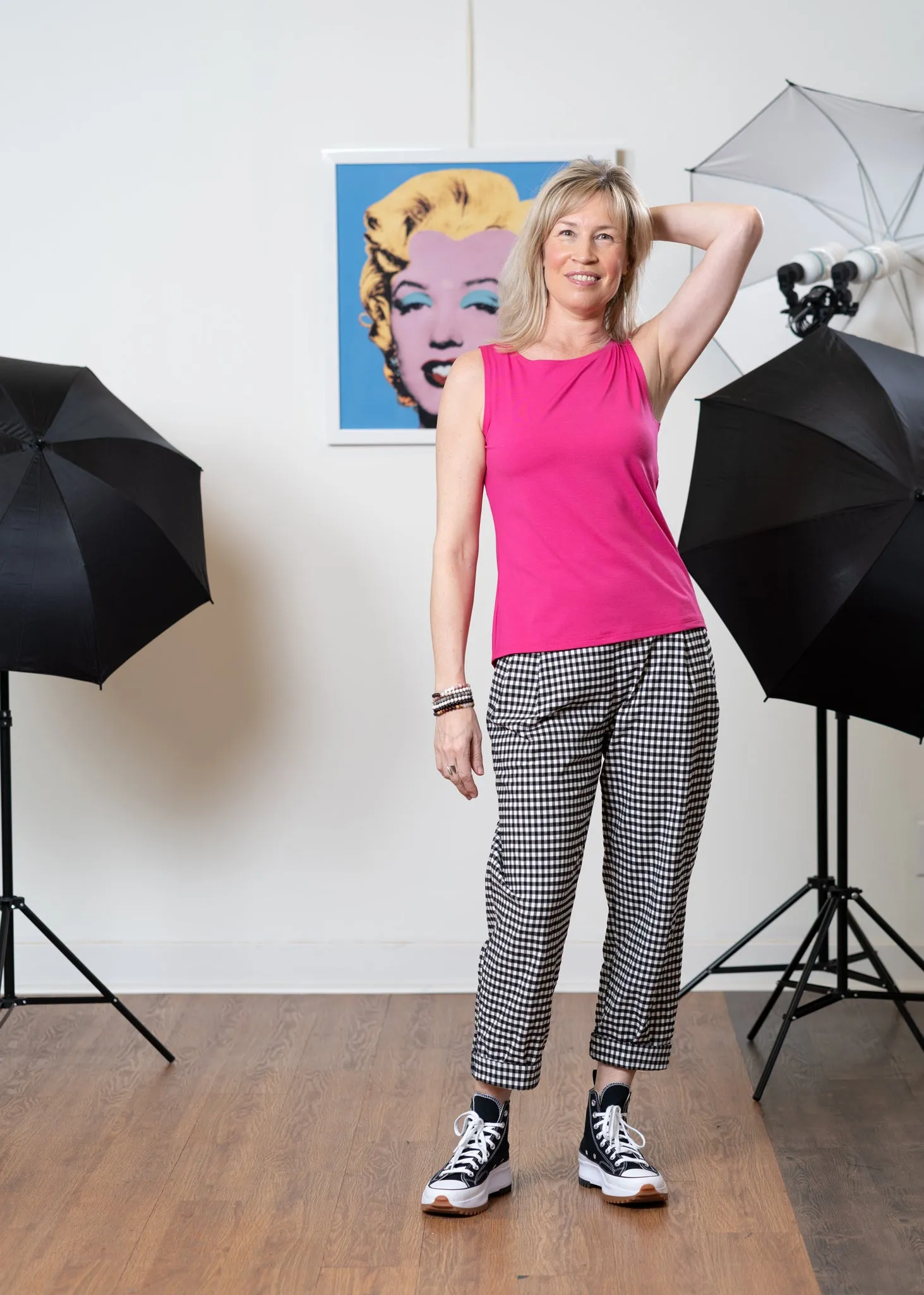 Fela tank - viscose sold by Studio Dianne product image thumbnail 3