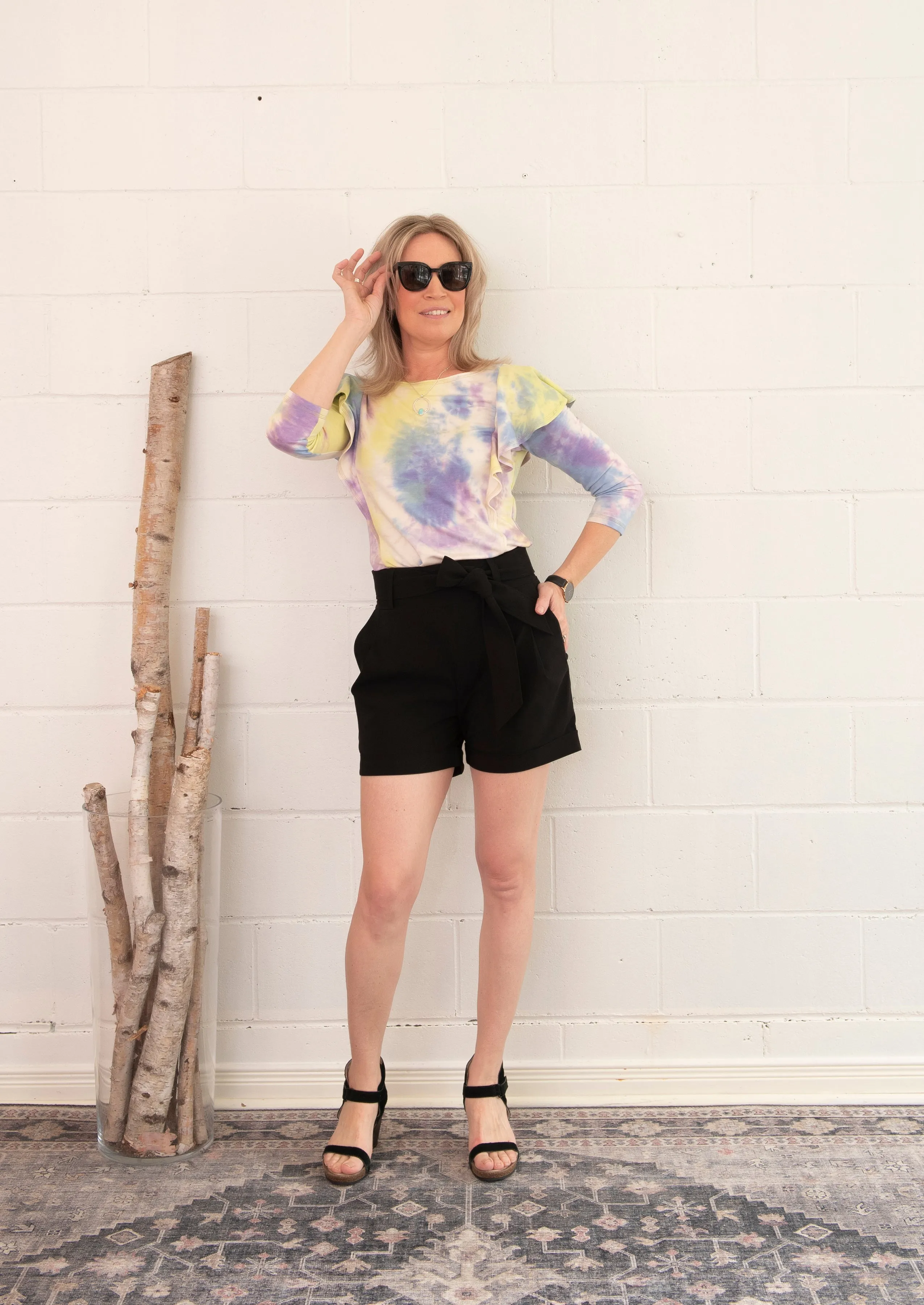 Moira top - tie dye sold by Studio Dianne