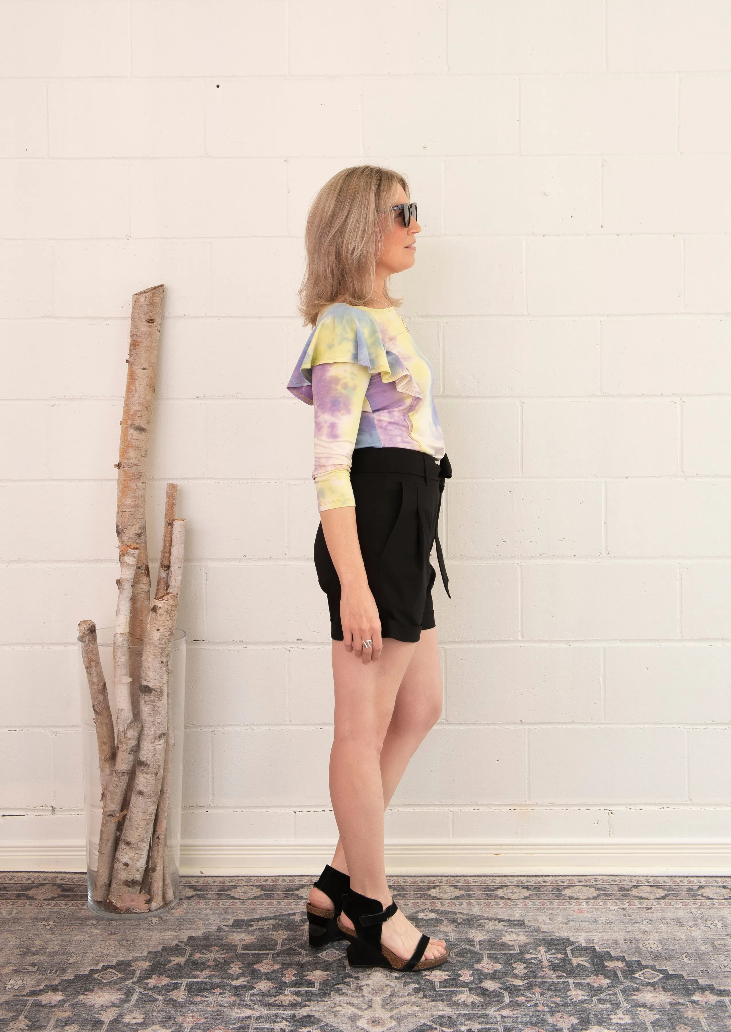 Moira top - tie dye sold by Studio Dianne product image thumbnail 4