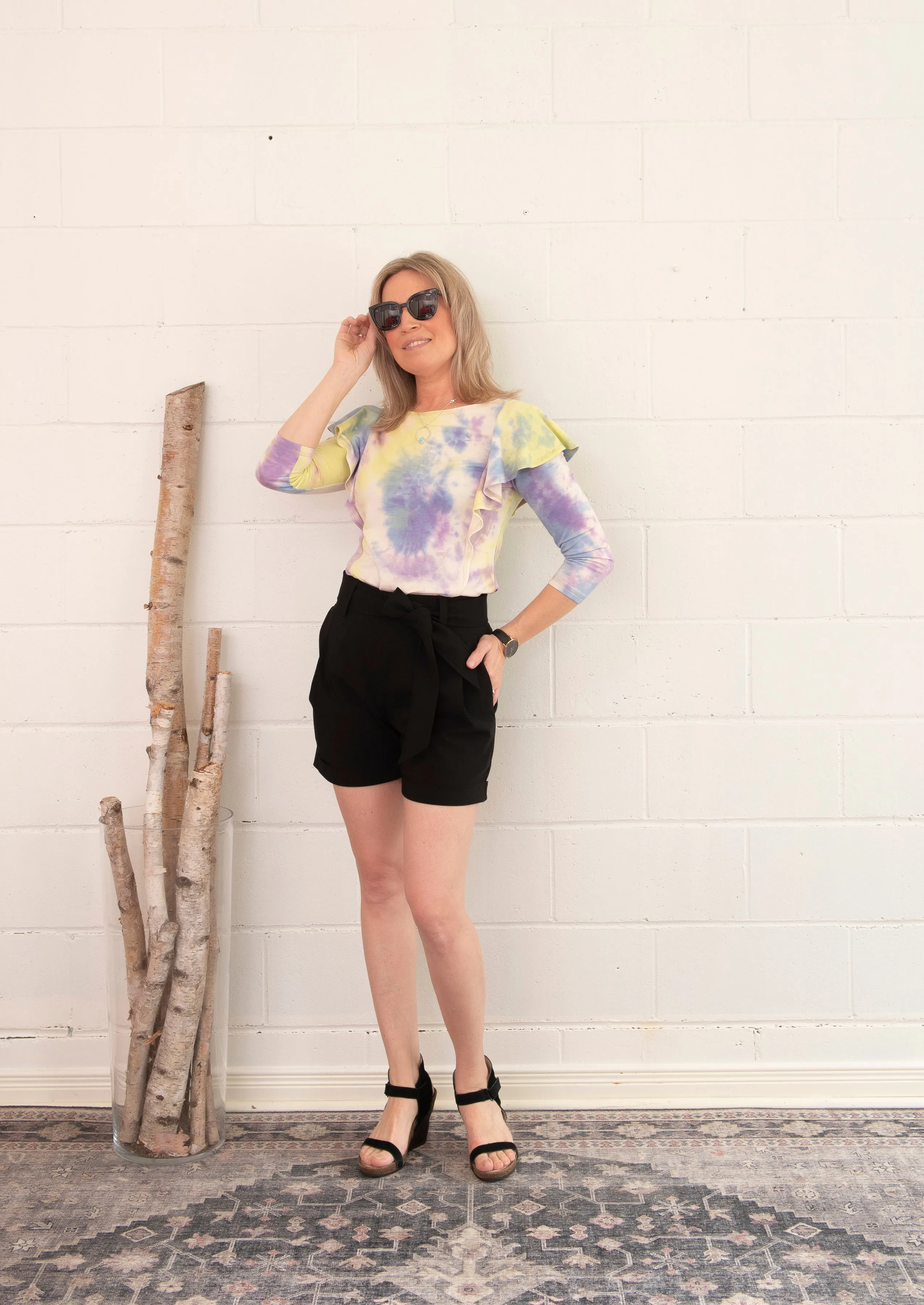 Moira top - tie dye sold by Studio Dianne product image thumbnail 2