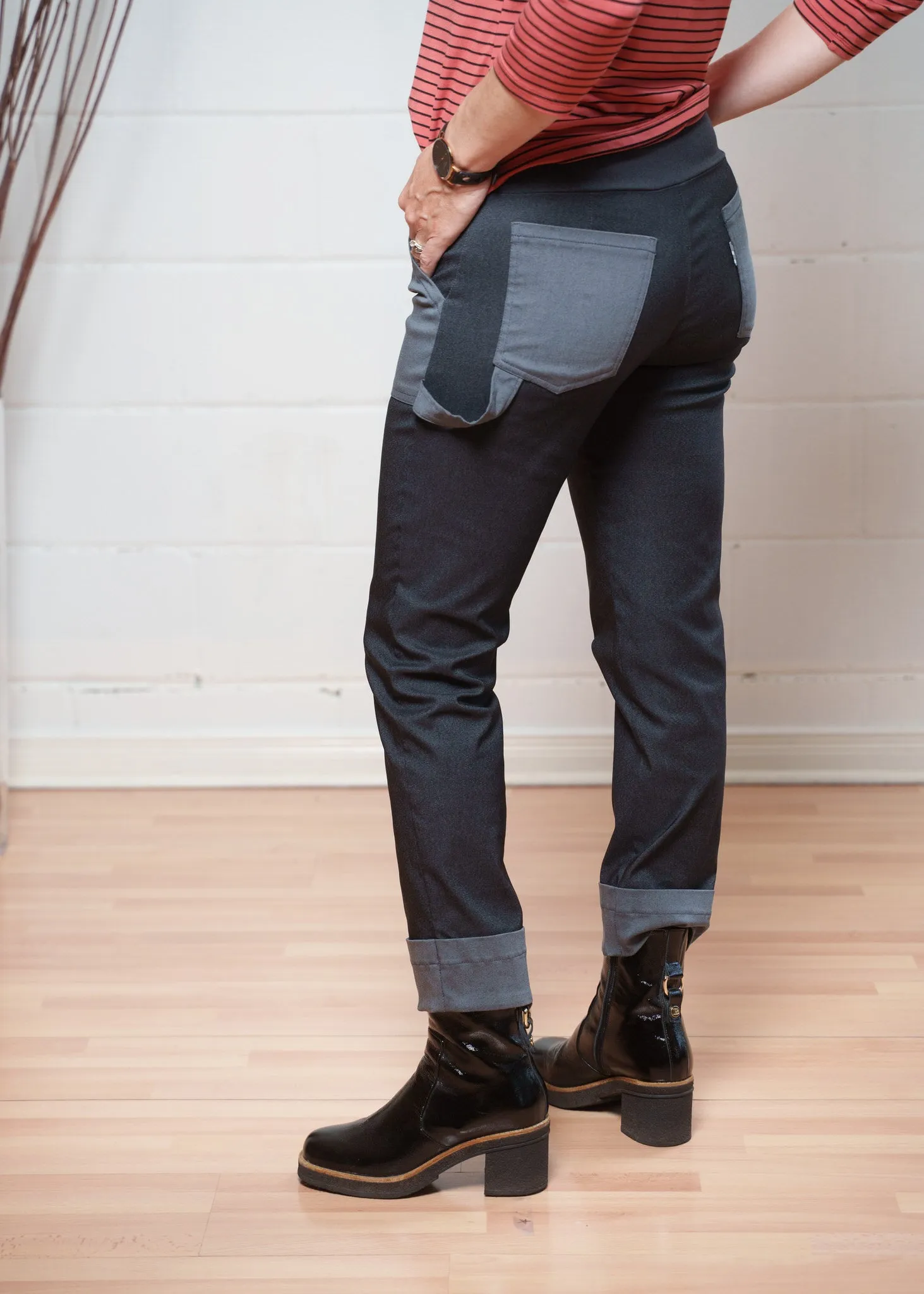 Jolie carpenter - stretch twill sold by Studio Dianne product image thumbnail 4