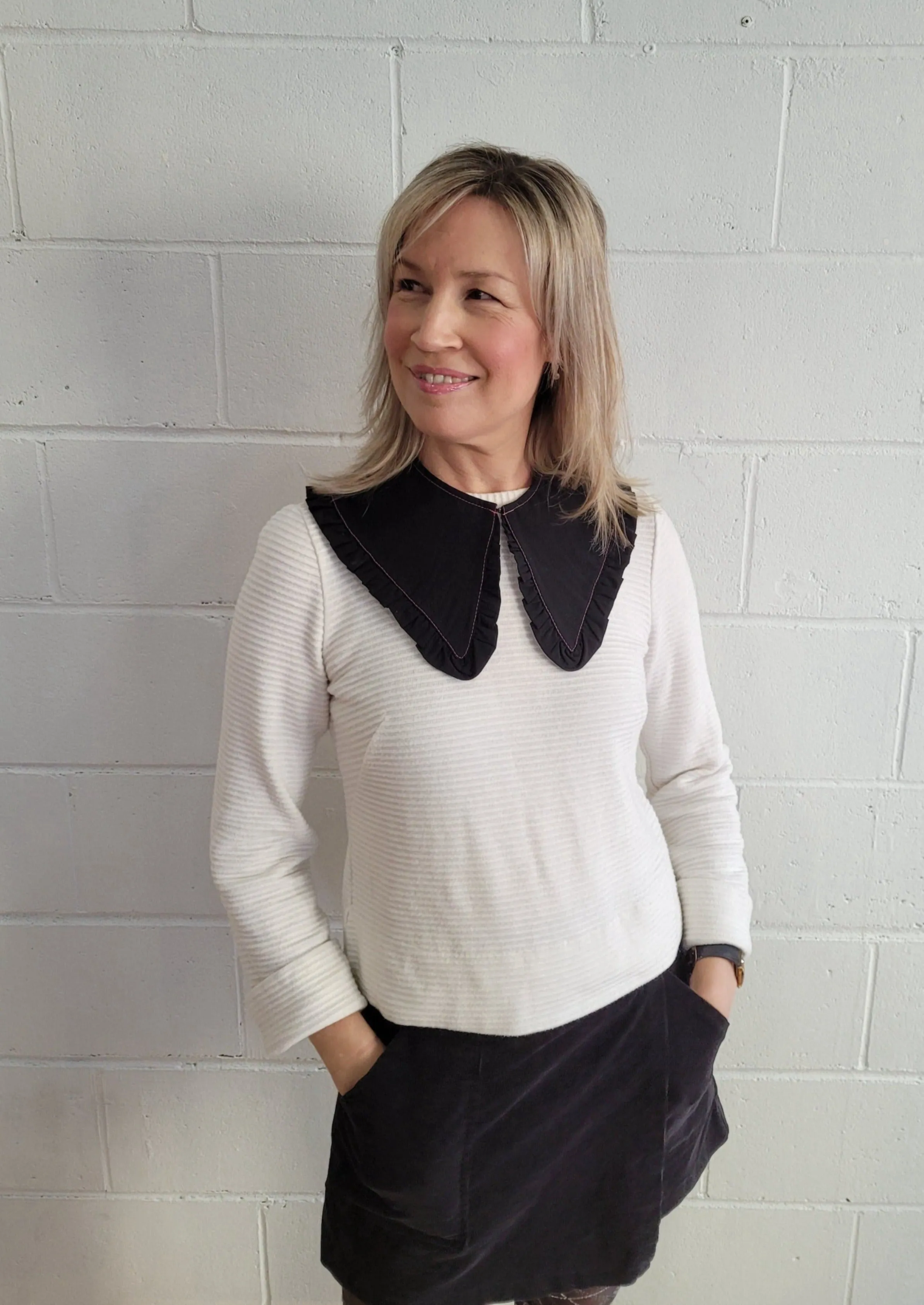 Butterfly collar sold by Studio Dianne