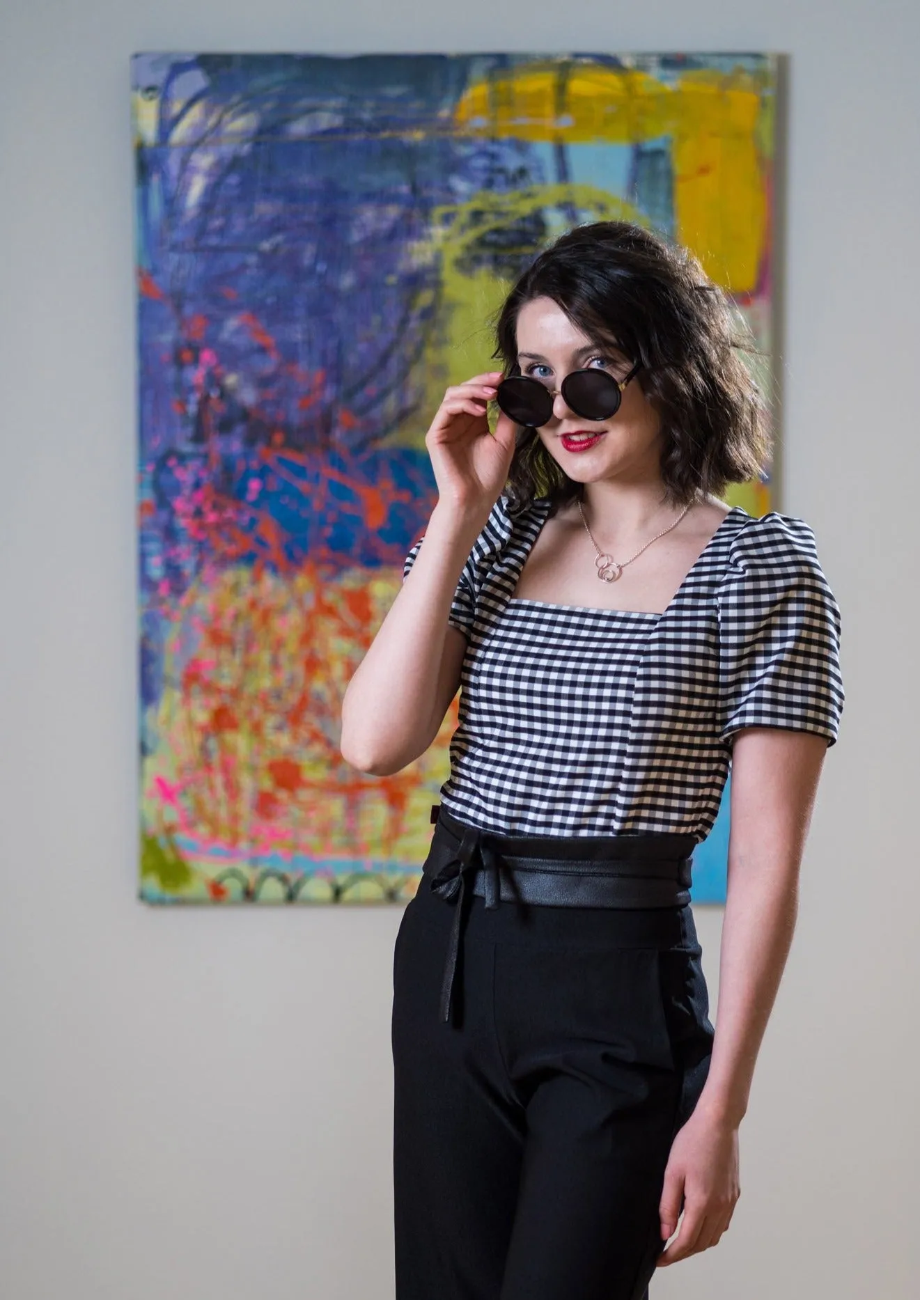 Obi belt - vegan skin sold by Studio Dianne product image thumbnail 2