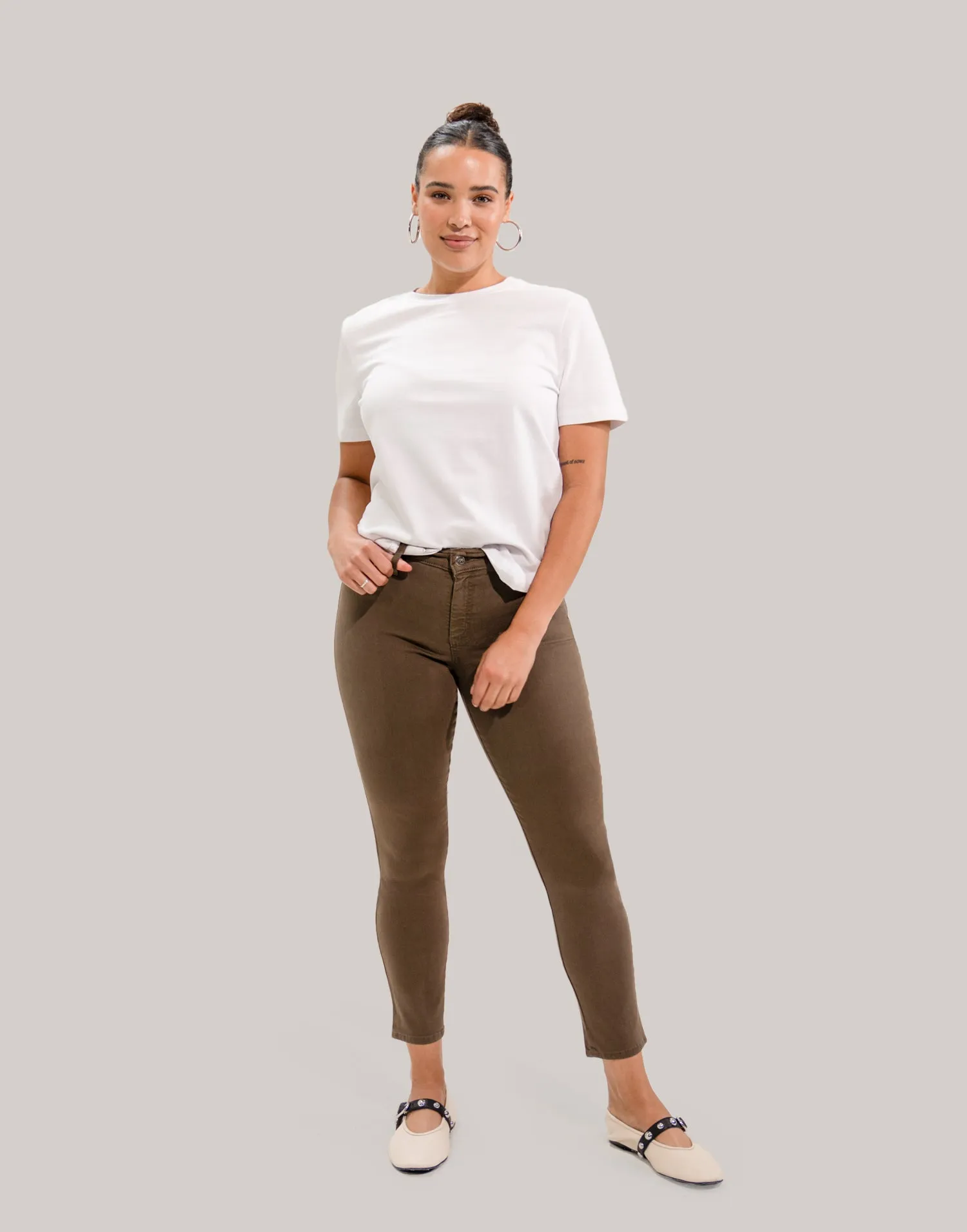 RACHEL SKINNY JEANS / SAFARI sold by Yoga Jeans product image thumbnail 2