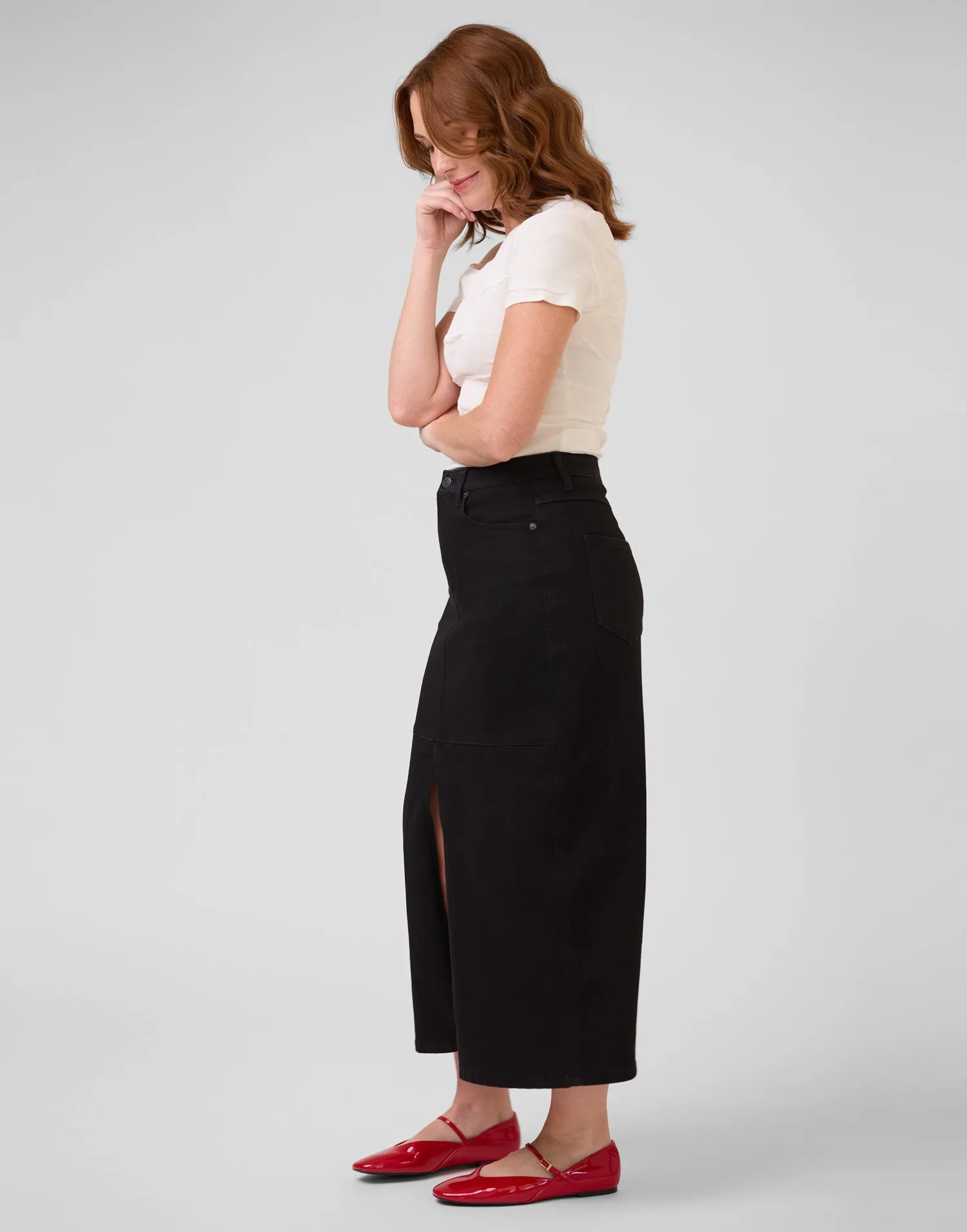 SKIRT / BLACK sold by Yoga Jeans product image thumbnail 4
