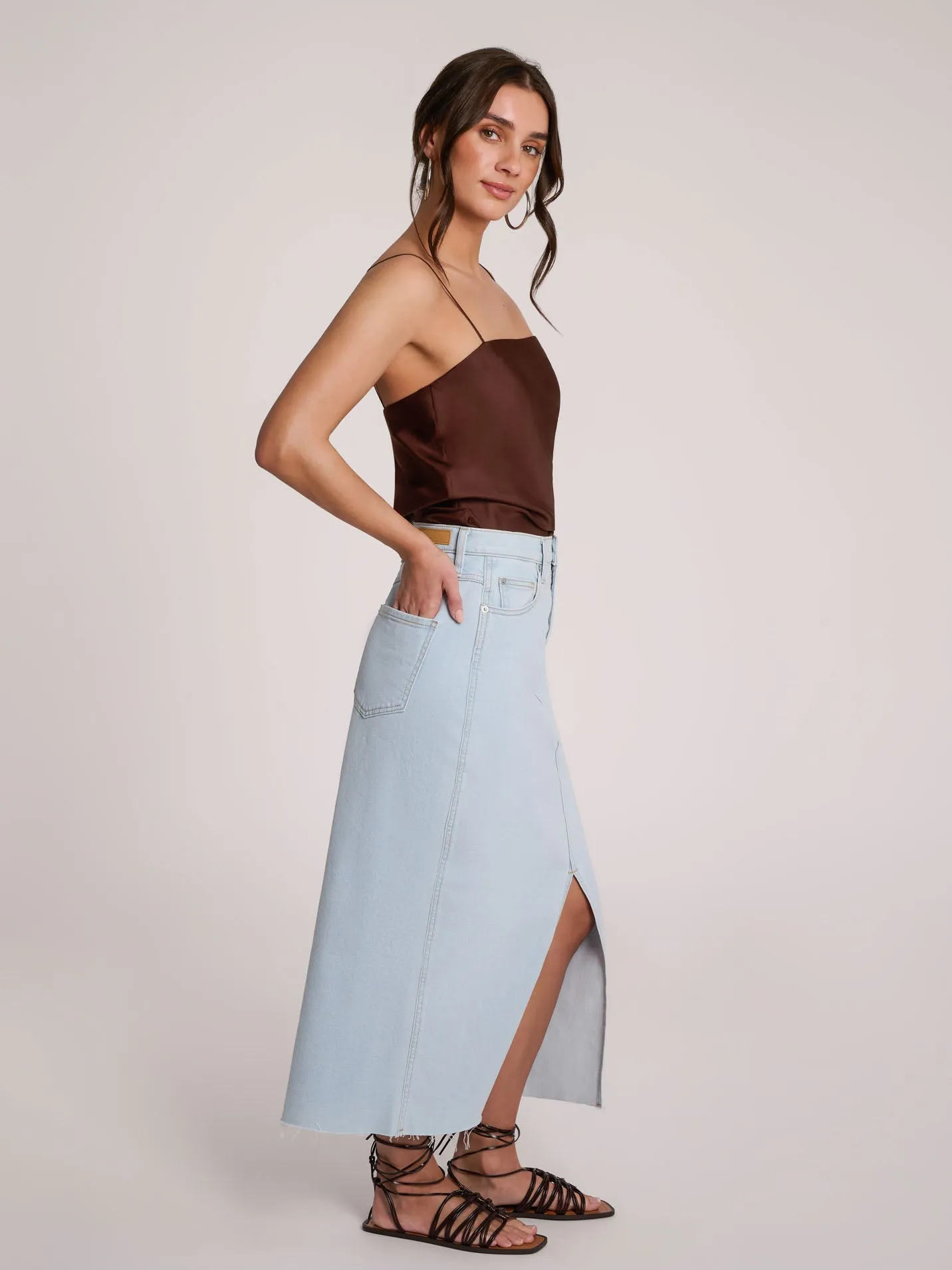 SKIRT / BLUE VINCA sold by Yoga Jeans product image thumbnail 3