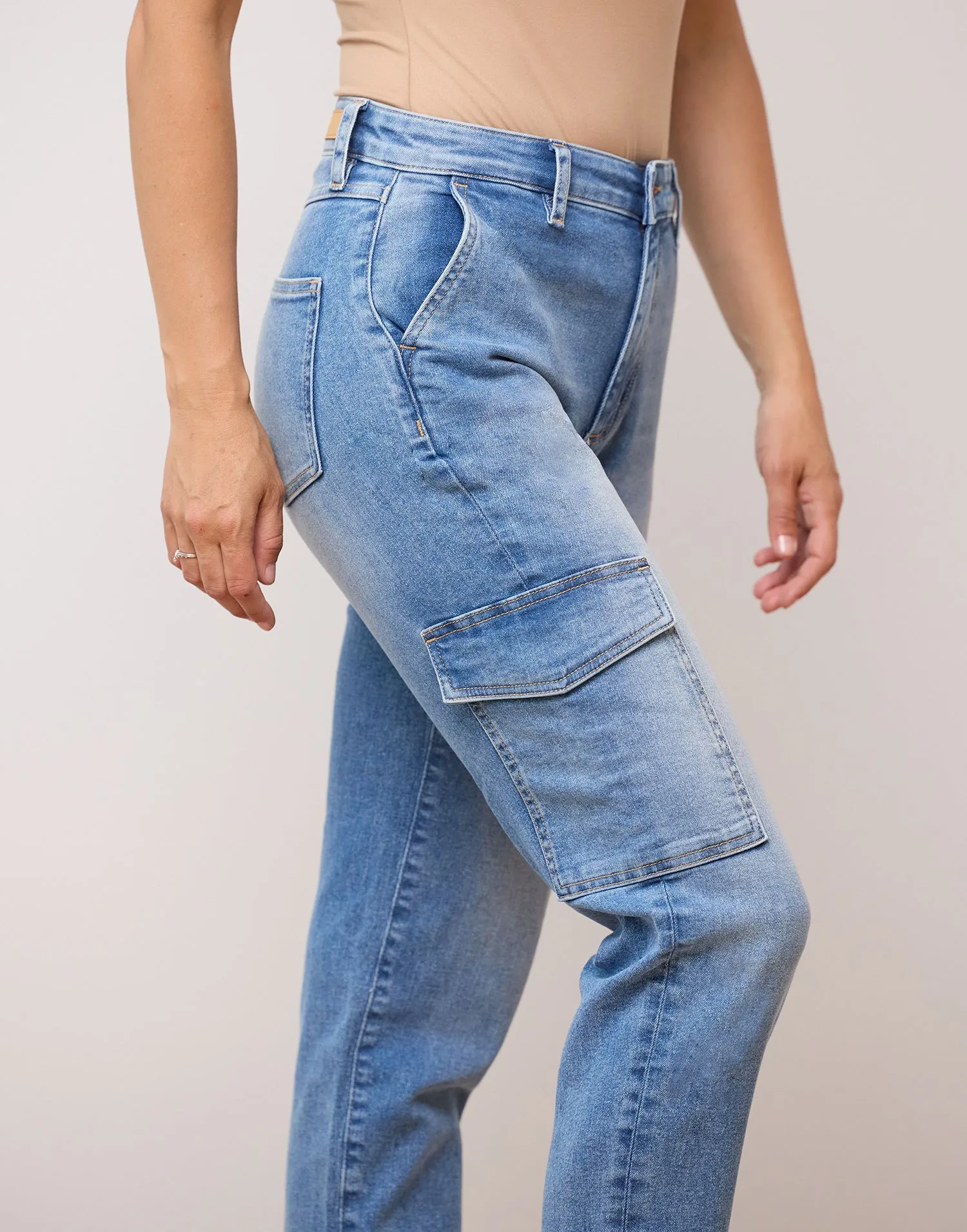 MALIA RELAXED JEANS / BLUE BELL sold by Yoga Jeans product image thumbnail 2