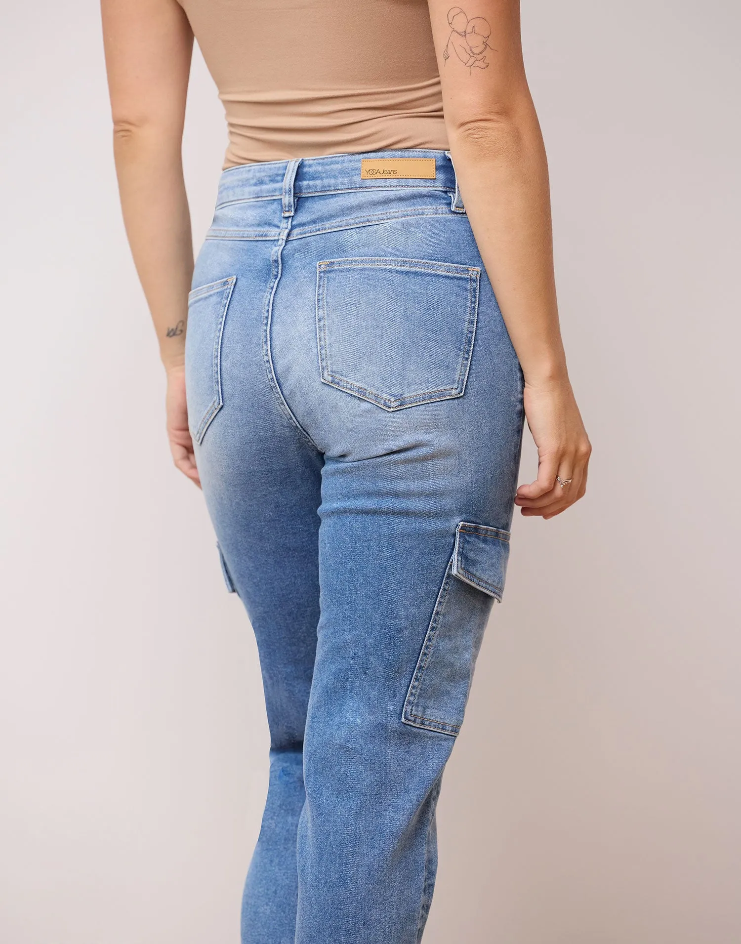 MALIA RELAXED JEANS / BLUE BELL sold by Yoga Jeans product image thumbnail 3
