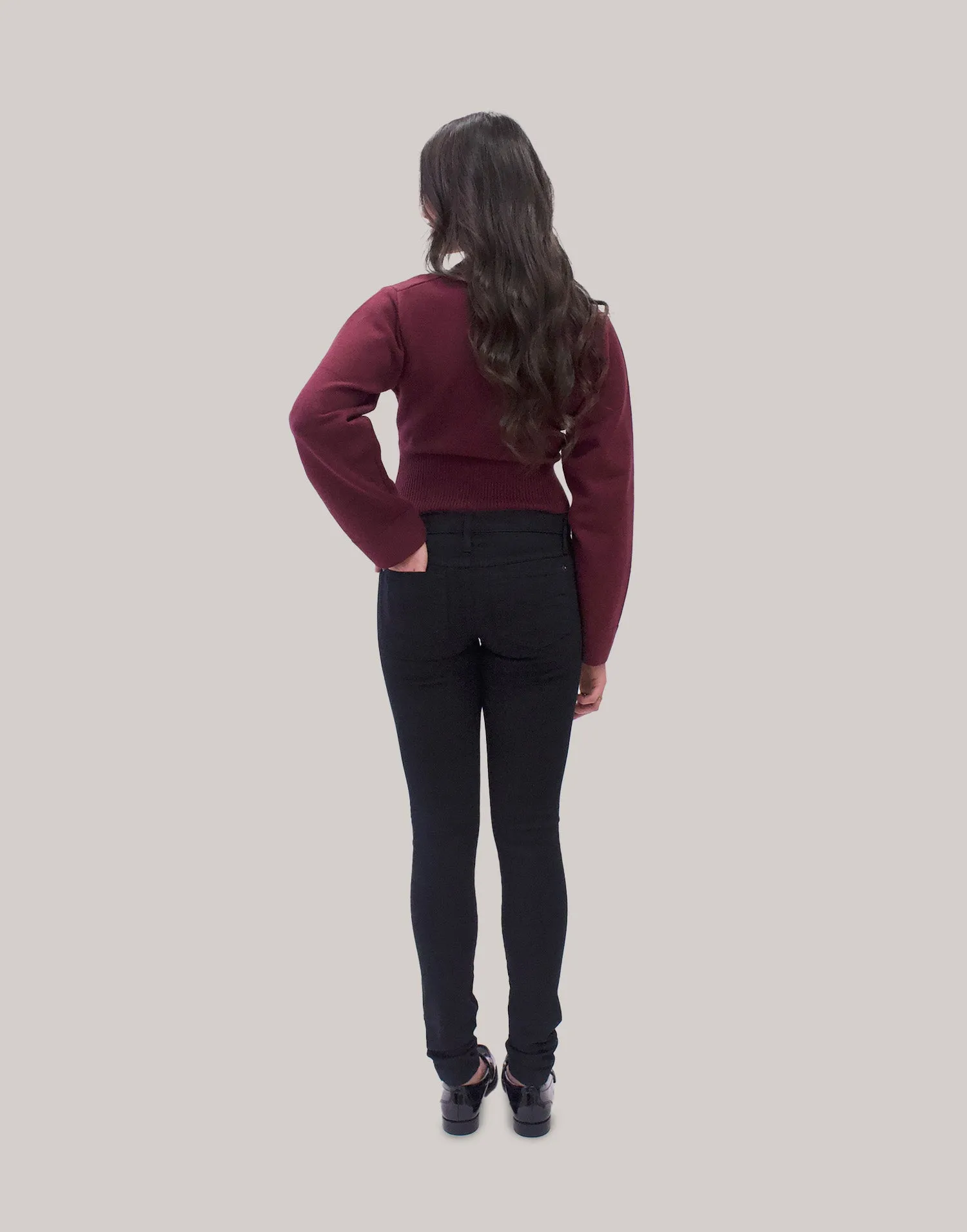 RACHEL SKINNY JEANS / BLACKLIGHT sold by Yoga Jeans product image thumbnail 4