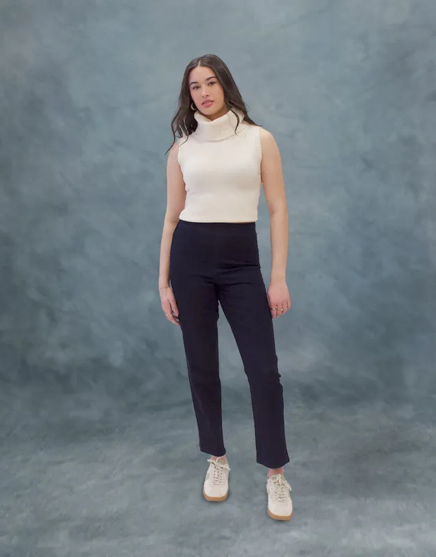 EMILY SLIM PULL ON JEANS / RINSE INDIGO sold by Yoga Jeans