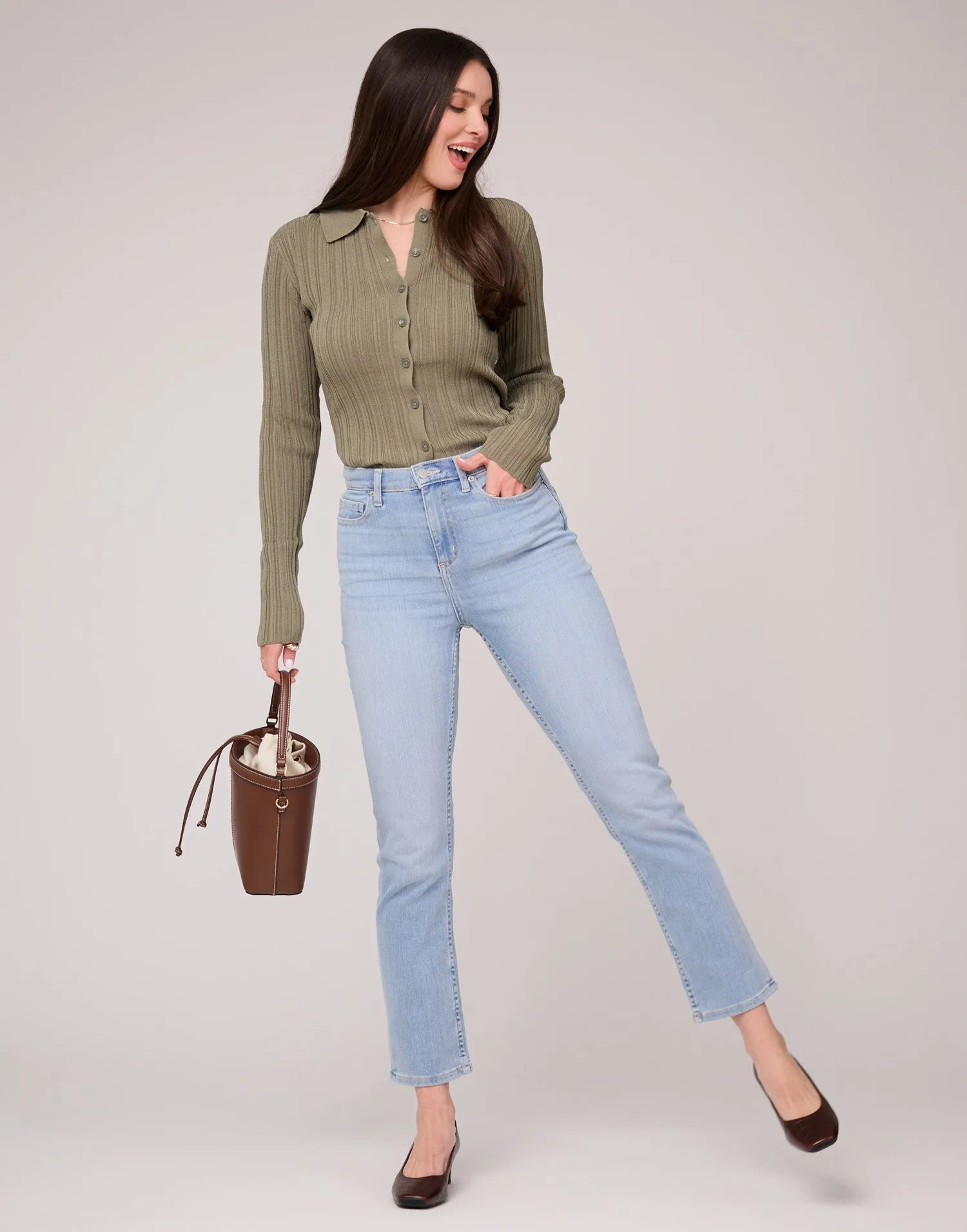 EMILY SLIM JEANS / BLUE SHORE sold by Yoga Jeans product image thumbnail 4