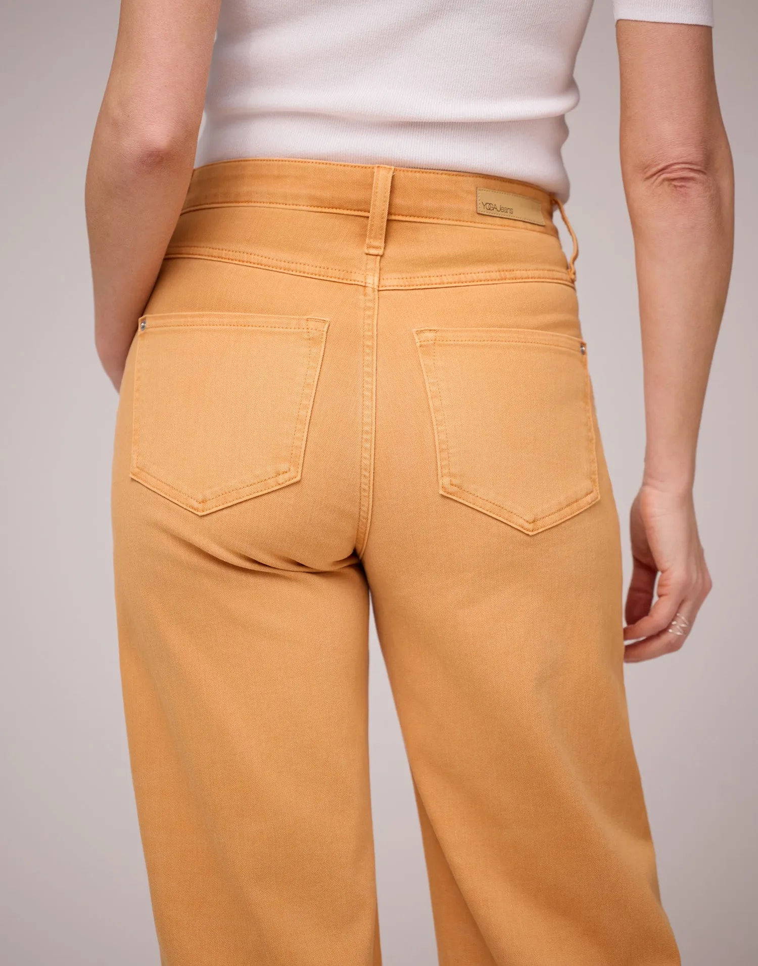 LILY WIDE LEG JEANS / CORAL REEF sold by Yoga Jeans product image thumbnail 5