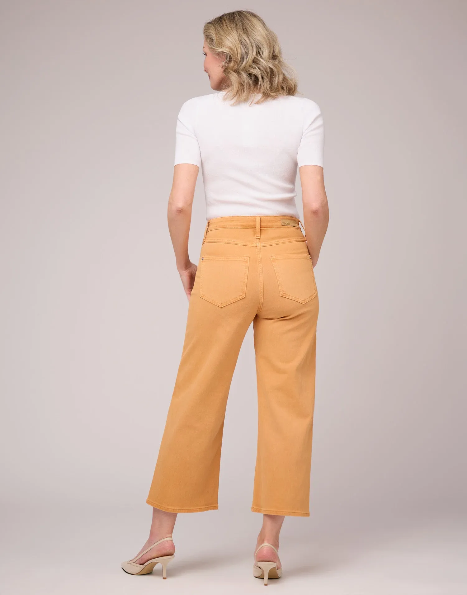 LILY WIDE LEG JEANS / CORAL REEF sold by Yoga Jeans product image thumbnail 3