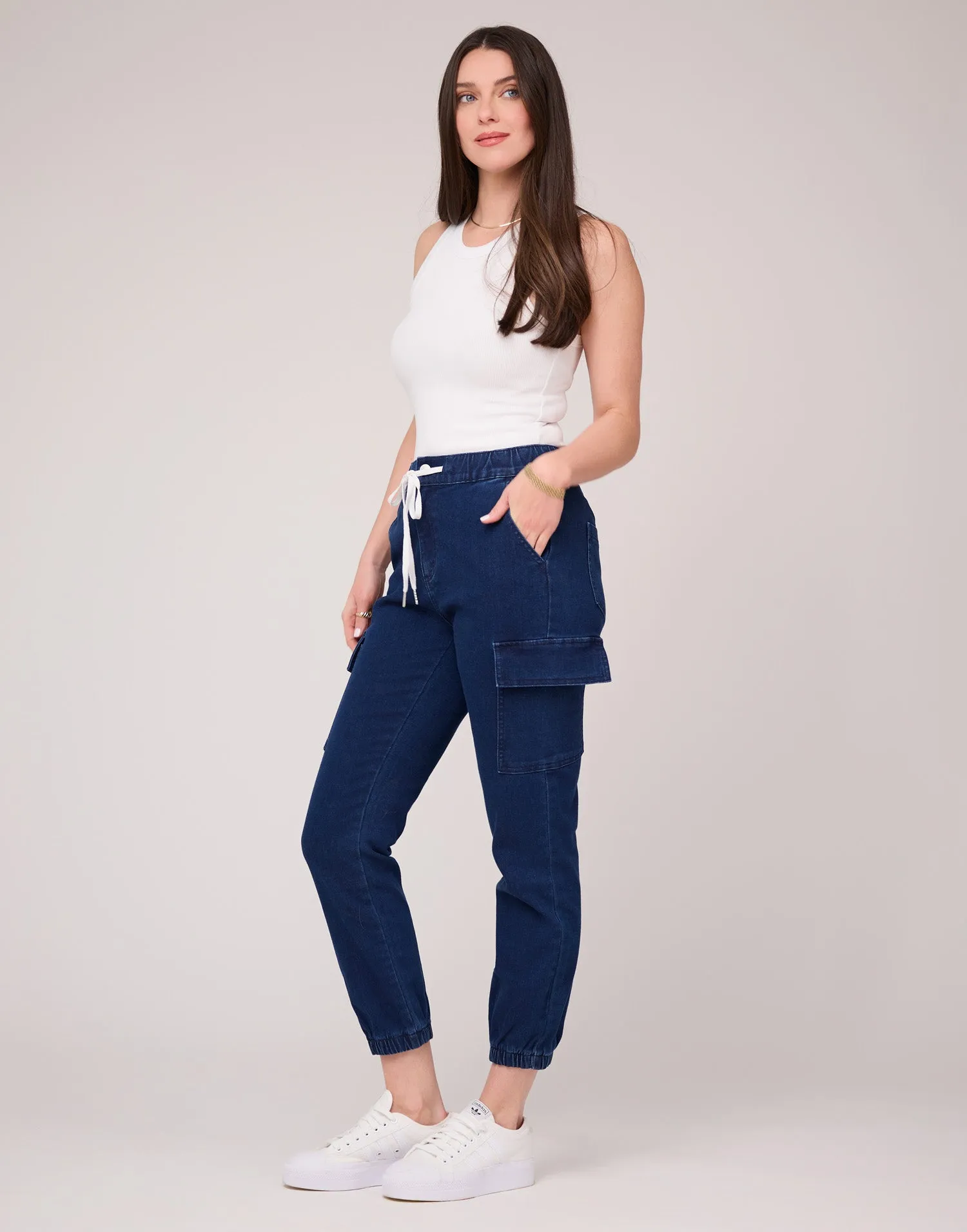 MALIA RELAXED JEANS / IRIS sold by Yoga Jeans product image thumbnail 4