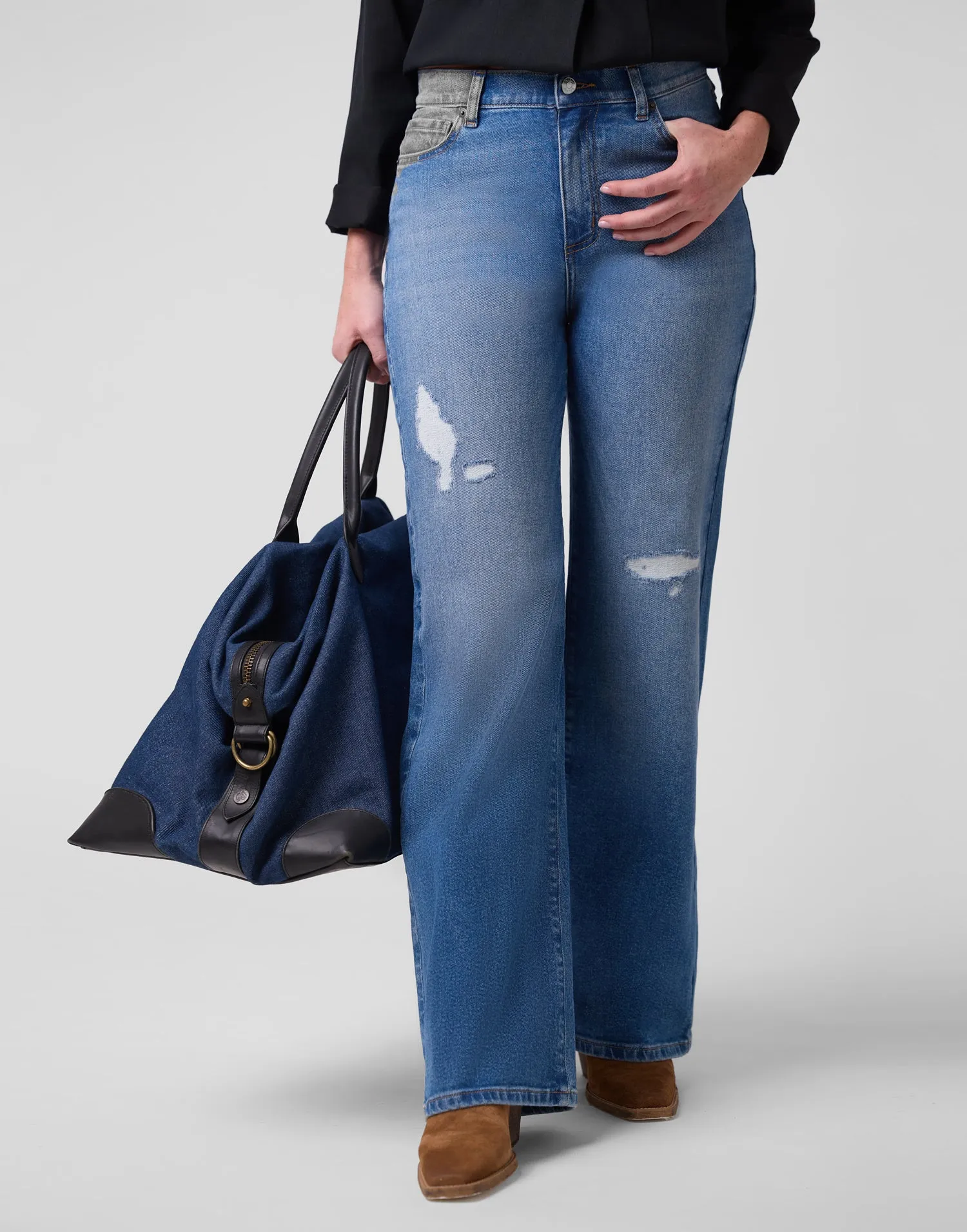 LILY WIDE LEG JEANS / NEW YORK sold by Yoga Jeans product image thumbnail 4