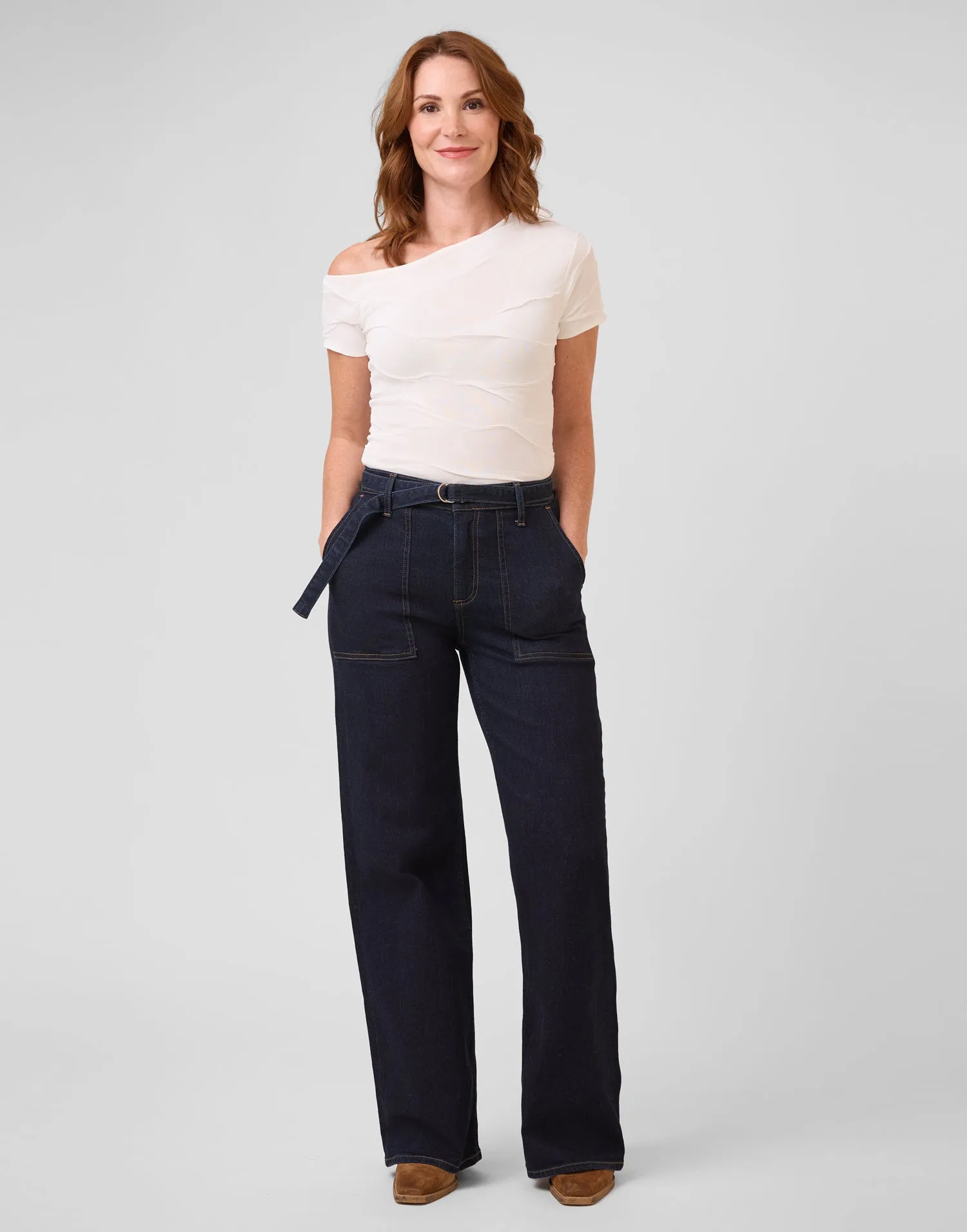 LILY WIDE LEG JEANS / AMSTERDAM sold by Yoga Jeans product image thumbnail 3