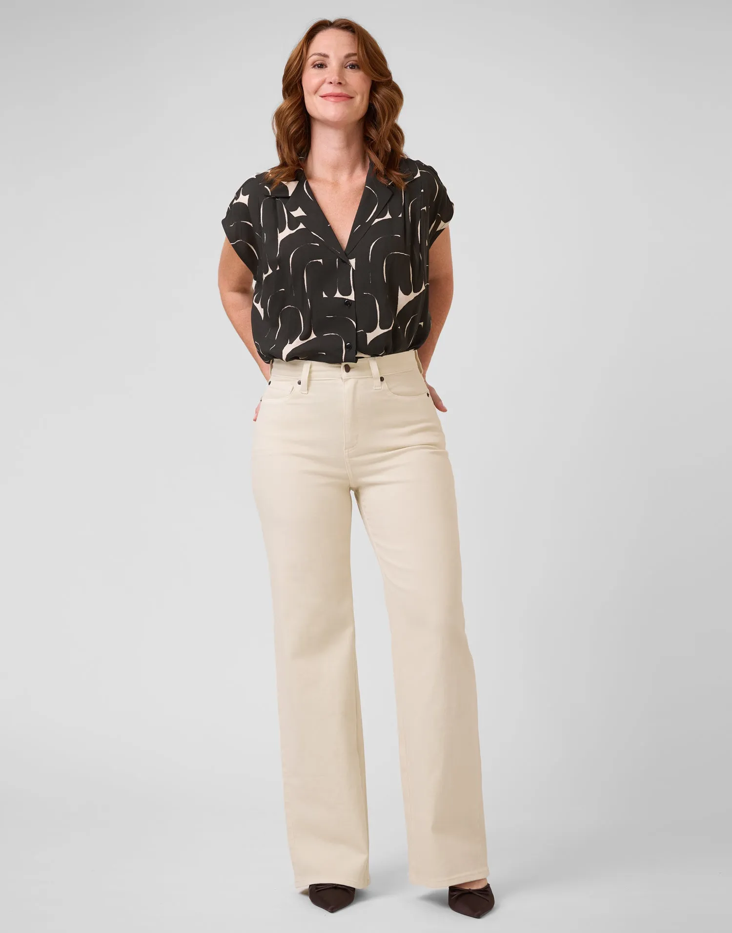 LILY WIDE LEG JEANS / MARBELLA sold by Yoga Jeans product image thumbnail 3