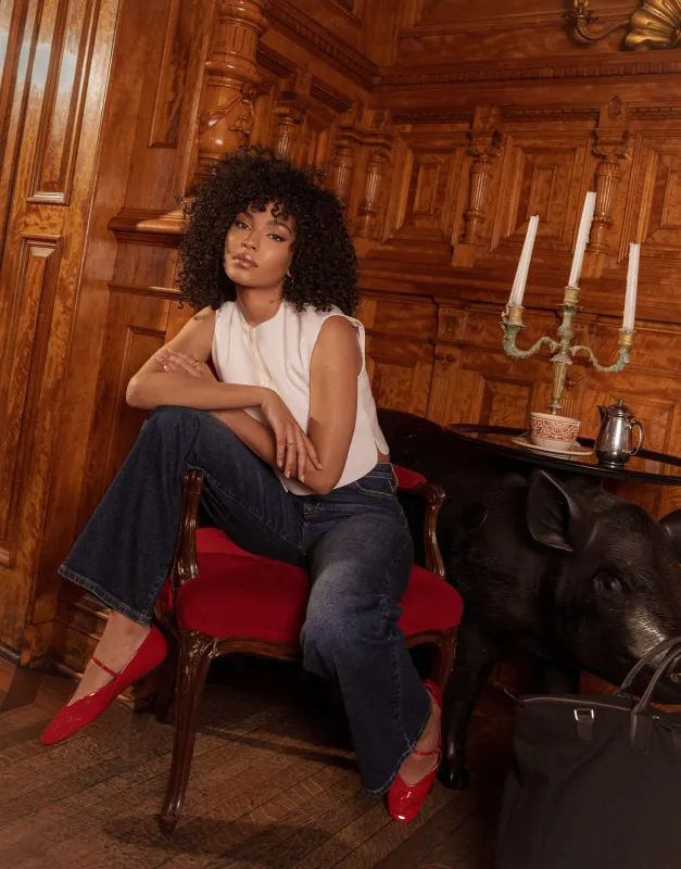 LILY WIDE LEG JEANS / LISBON sold by Yoga Jeans