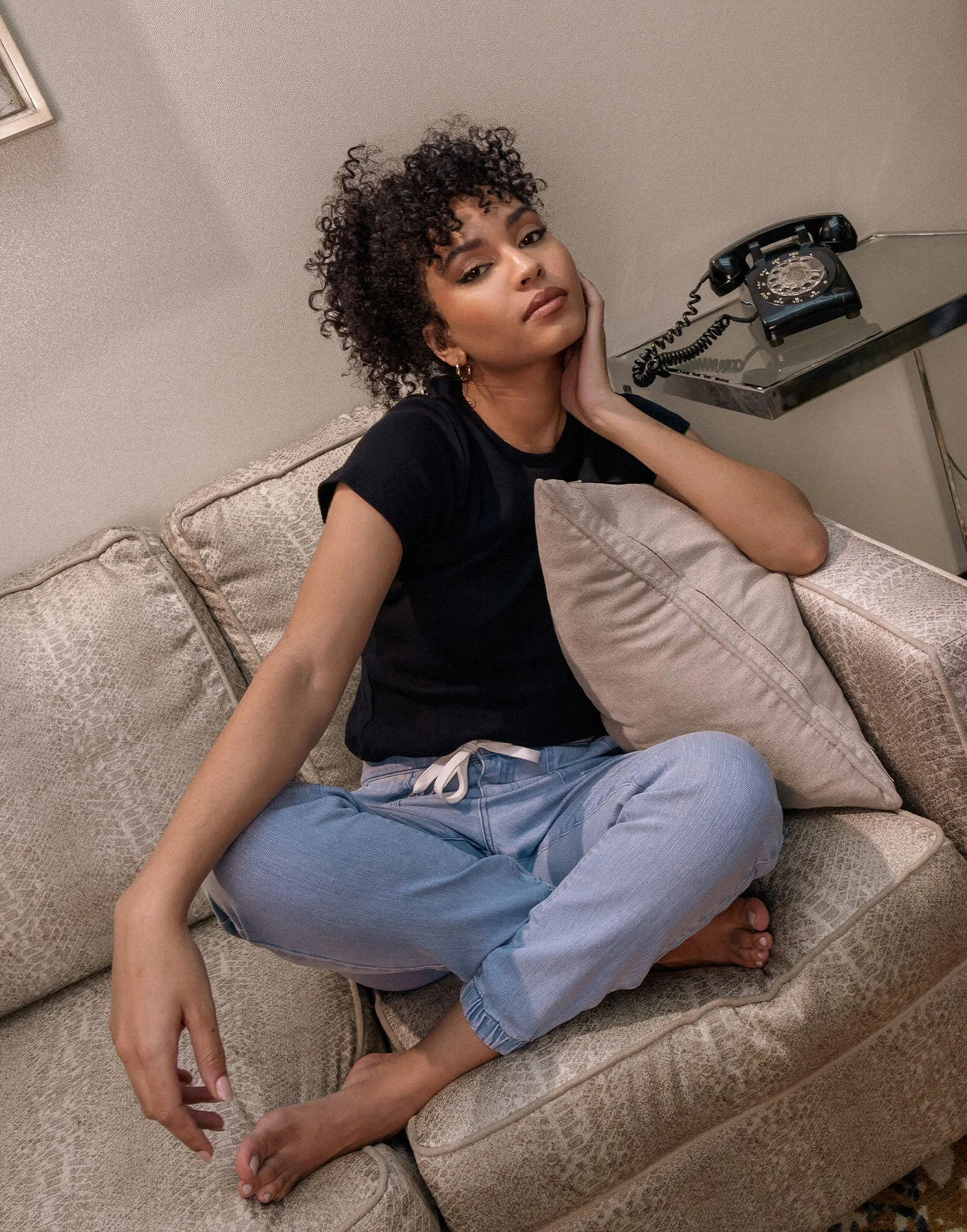 MALIA RELAXED JEANS / LIGHT SKY sold by Yoga Jeans