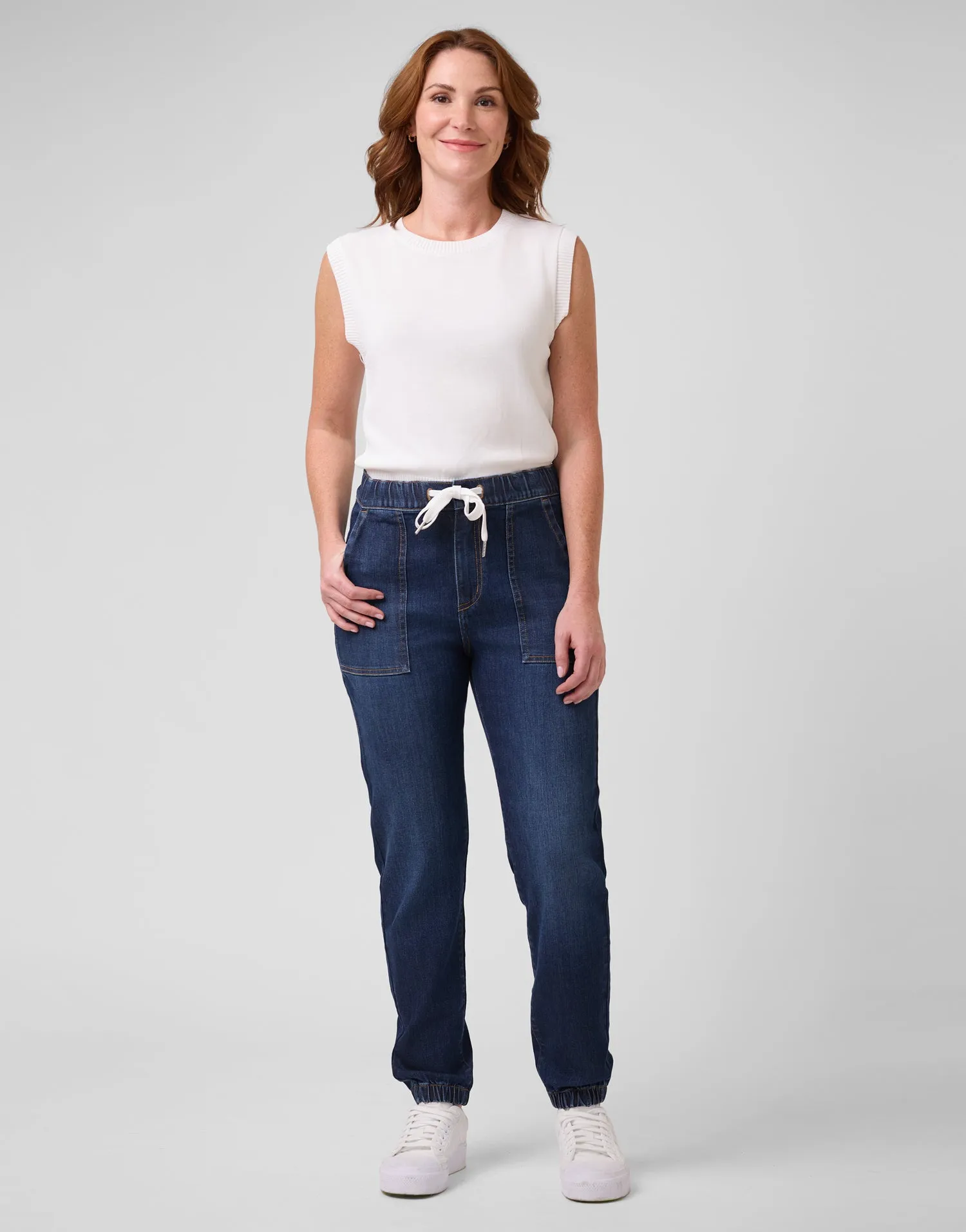MALIA RELAXED JEANS / WINDY BLUE sold by Yoga Jeans product image thumbnail 3