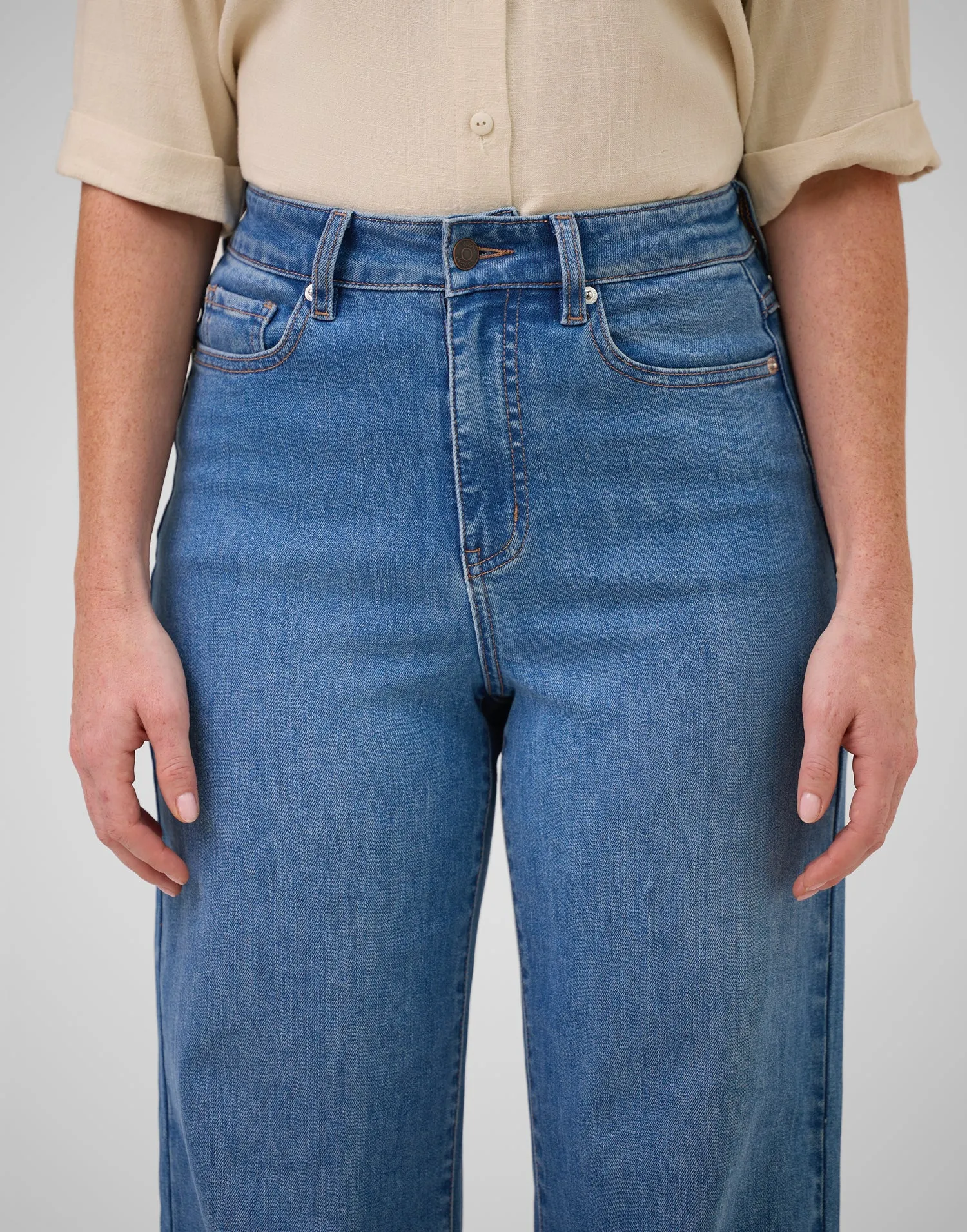 LILY WIDE LEG JEANS / RIO sold by Yoga Jeans product image thumbnail 4