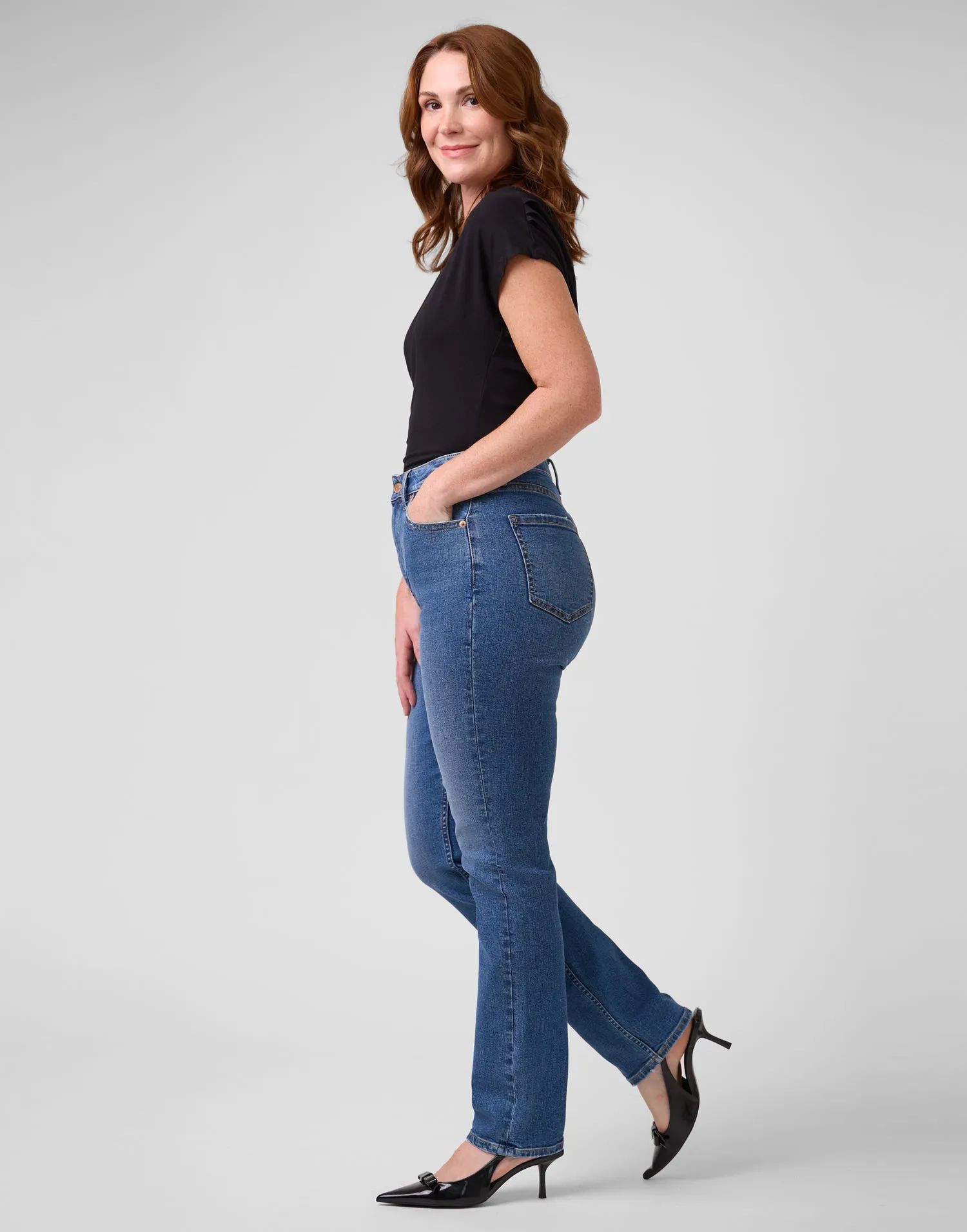 EMILY SLIM JEANS / DENIM BLUE sold by Yoga Jeans product image thumbnail 5