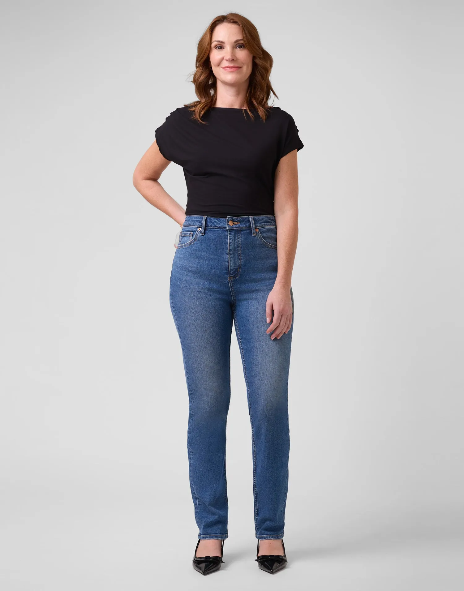 EMILY SLIM JEANS / DENIM BLUE sold by Yoga Jeans product image thumbnail 3