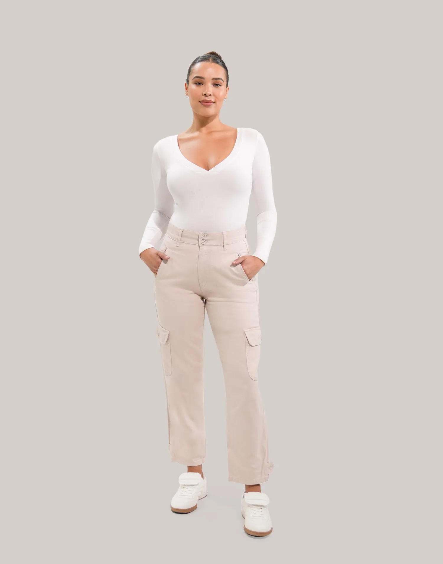 CHLOE STRAIGHT JEANS / BEIGE sold by Yoga Jeans product image thumbnail 2