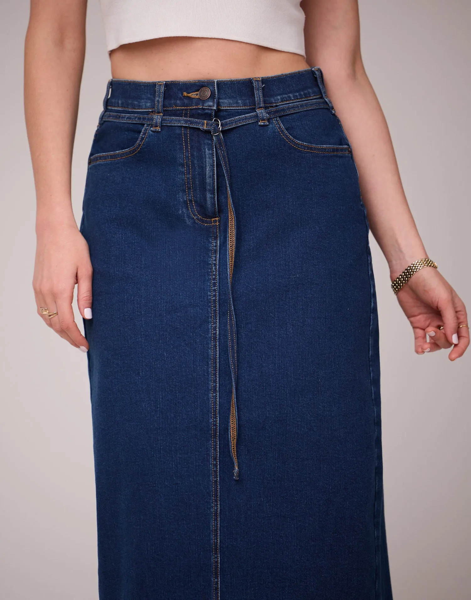 SKIRT / BLUE DAISY sold by Yoga Jeans product image thumbnail 2