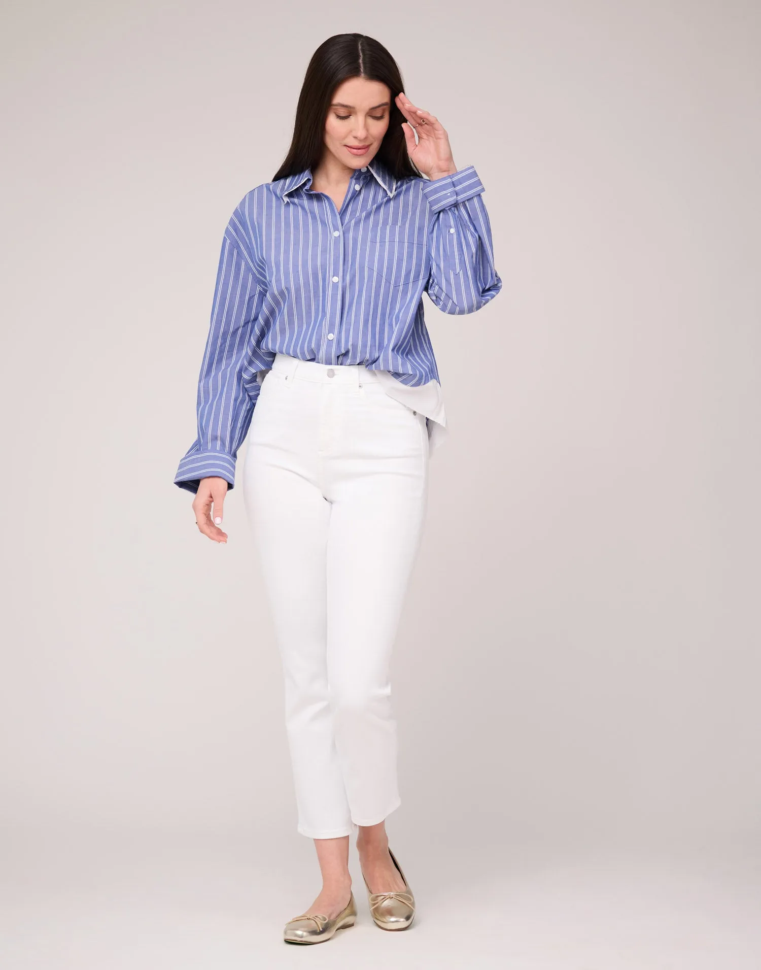 EMILY SLIM JEANS / WHITE SHELL sold by Yoga Jeans product image thumbnail 5