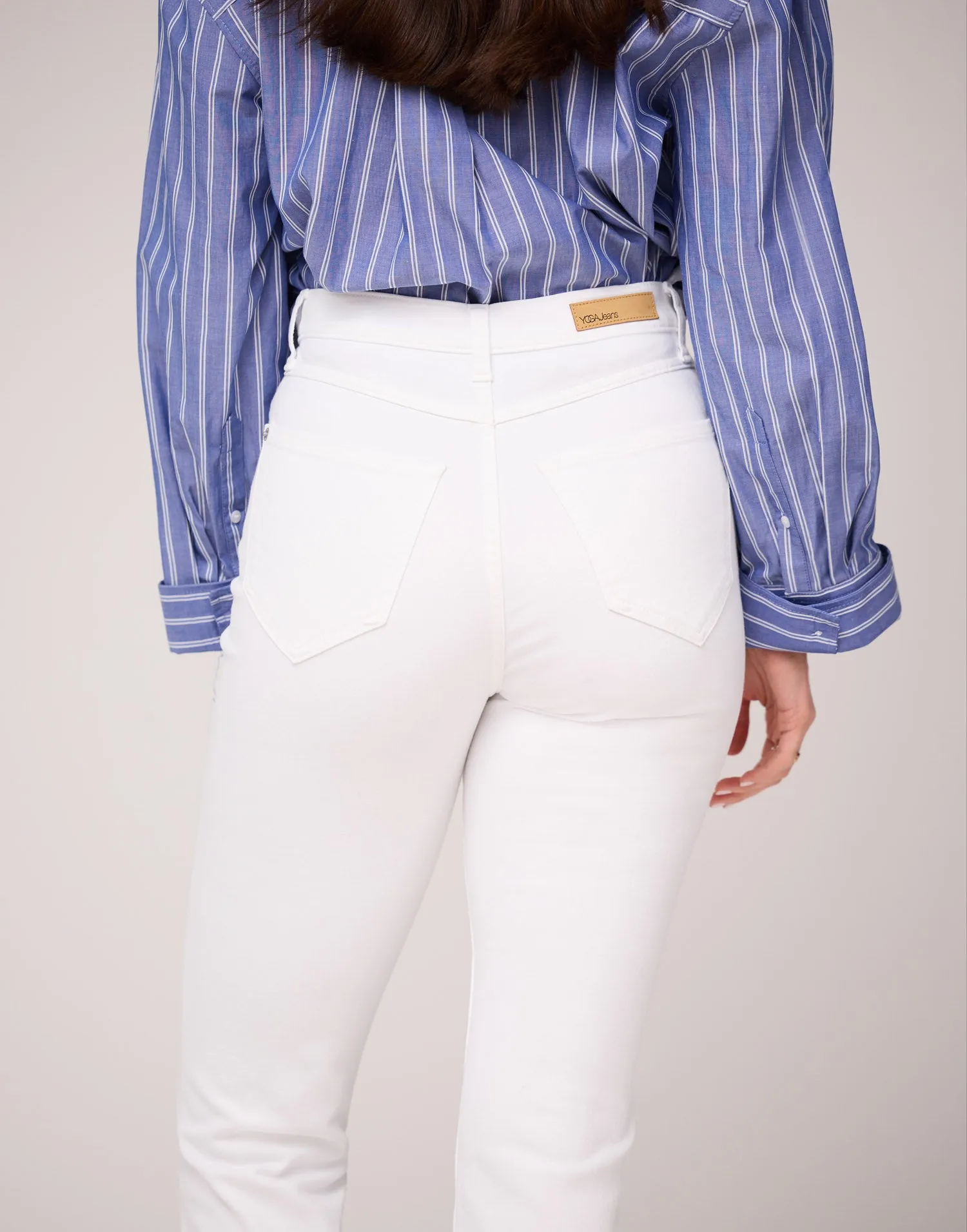 EMILY SLIM JEANS / WHITE SHELL sold by Yoga Jeans product image thumbnail 4