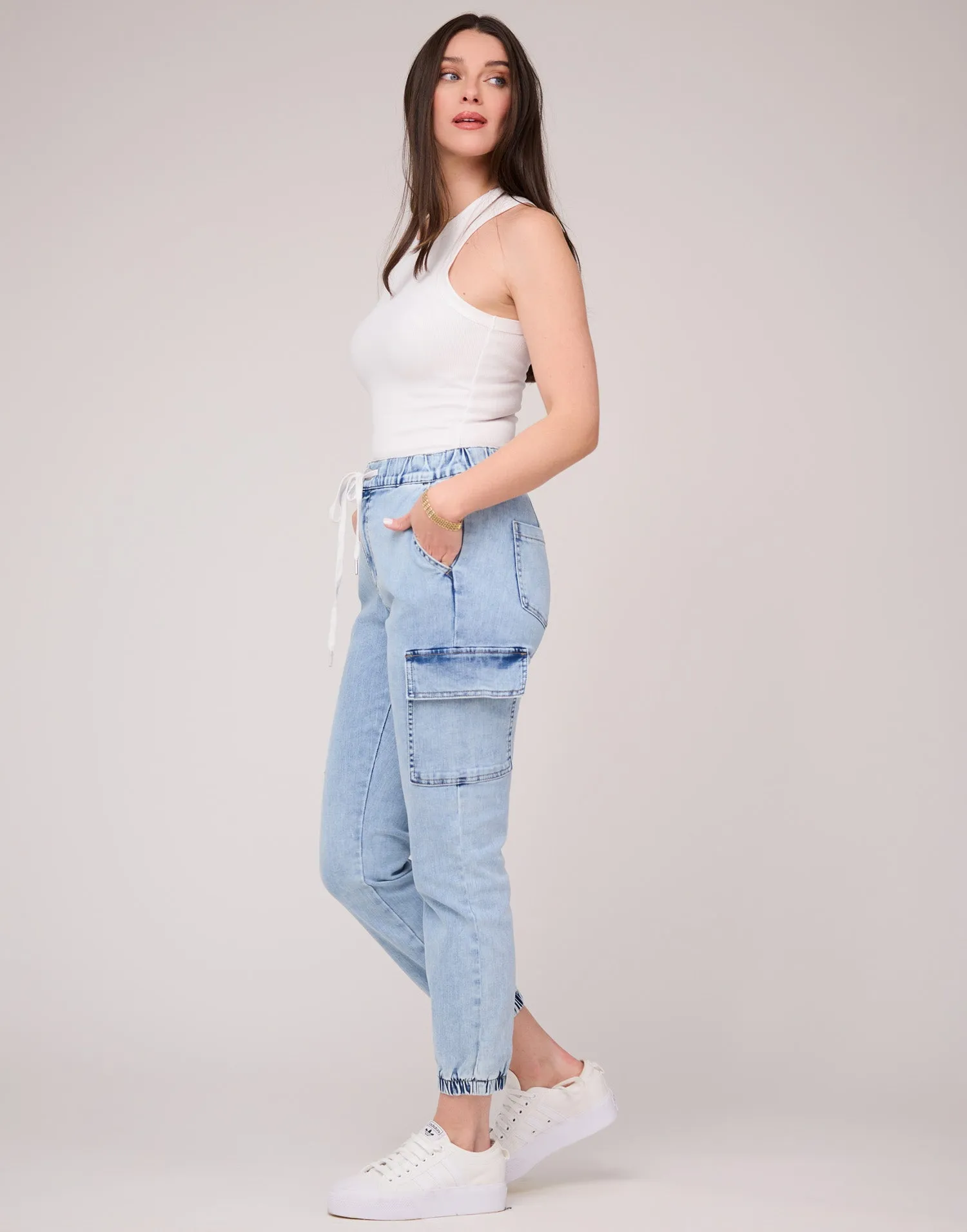 MALIA RELAXED JEANS / CAPRI BLUE sold by Yoga Jeans product image thumbnail 2