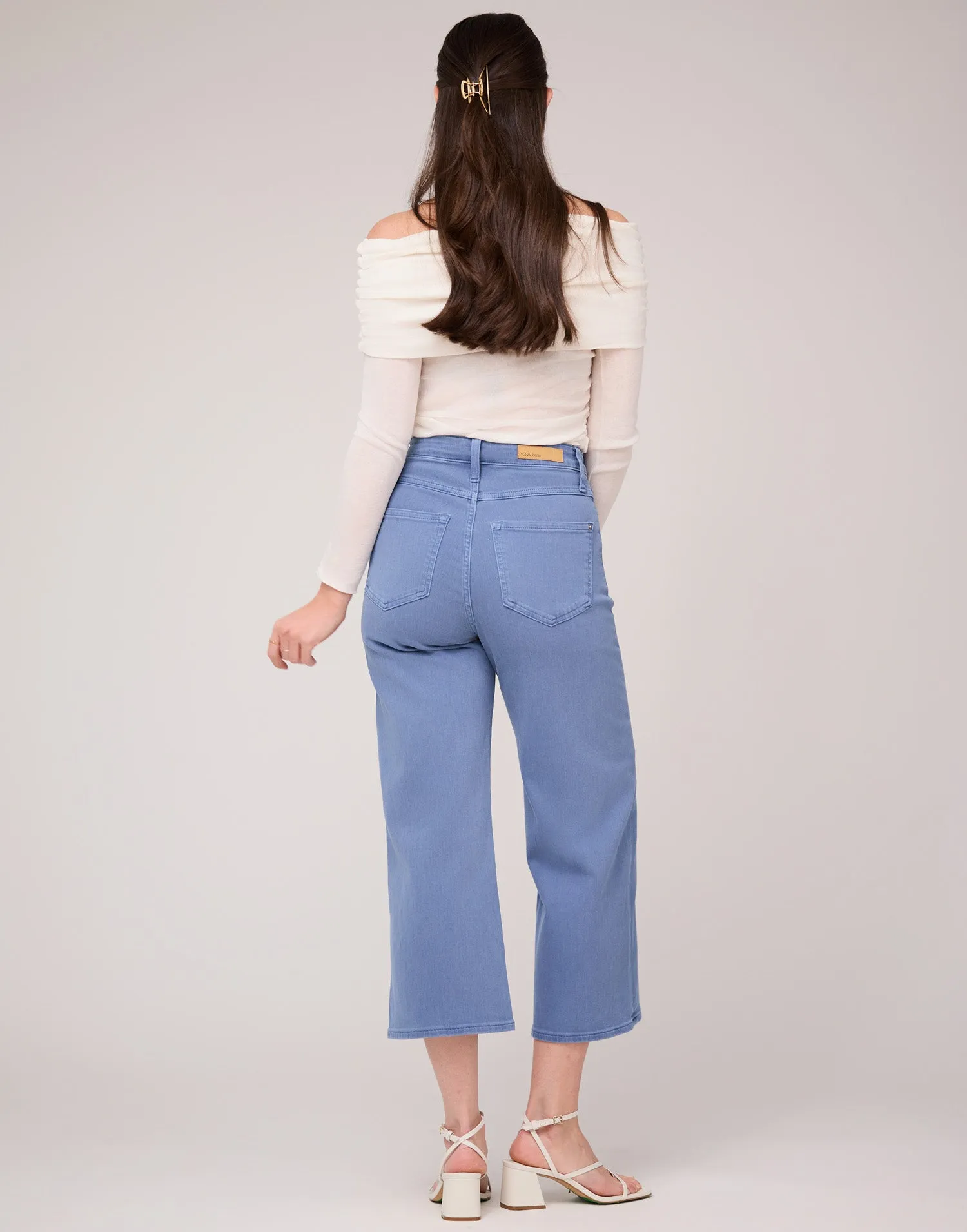 LILY WIDE LEG JEANS / PARADISE BLUE sold by Yoga Jeans product image thumbnail 4