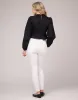 RACHEL SKINNY JEANS / WHITE SHELL sold by Yoga Jeans
