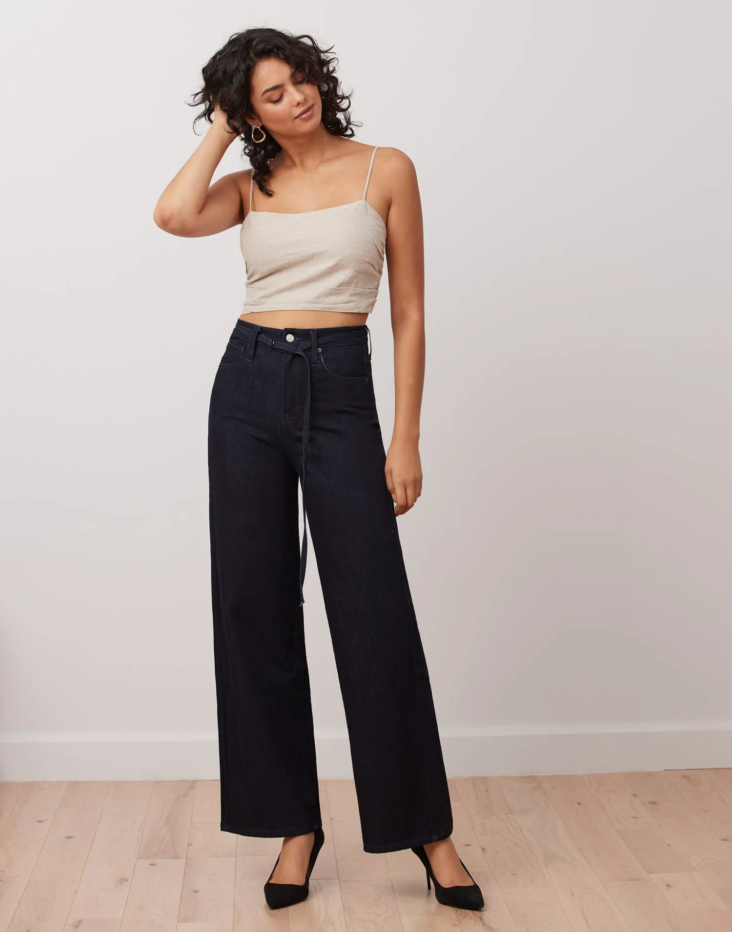 LILY WIDE LEG JEANS / ABEL sold by Yoga Jeans product image thumbnail 3