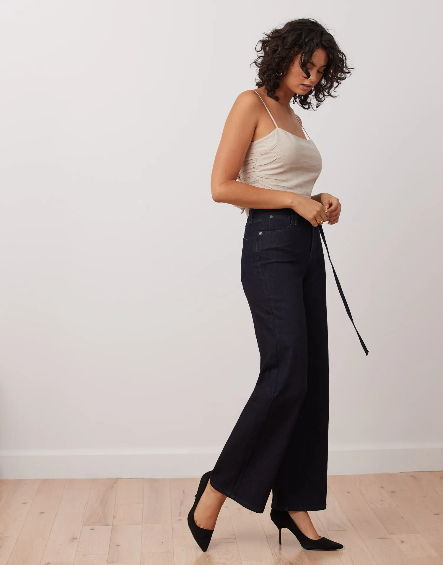 LILY WIDE LEG JEANS / ABEL sold by Yoga Jeans product image thumbnail 2