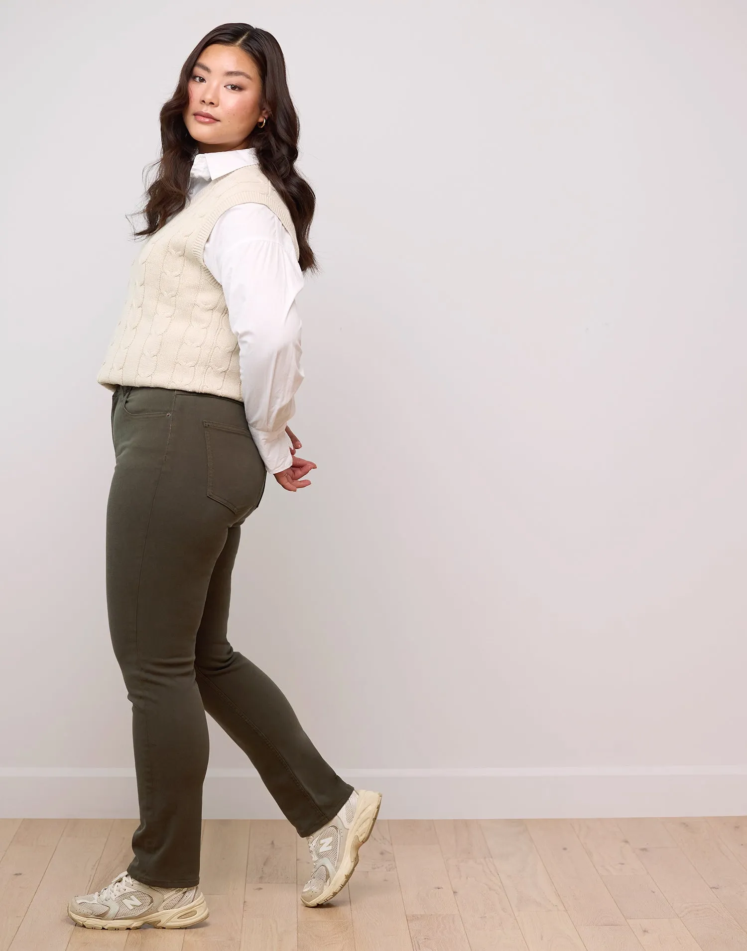 EMILY SLIM JEANS / FOREST sold by Yoga Jeans product image thumbnail 4