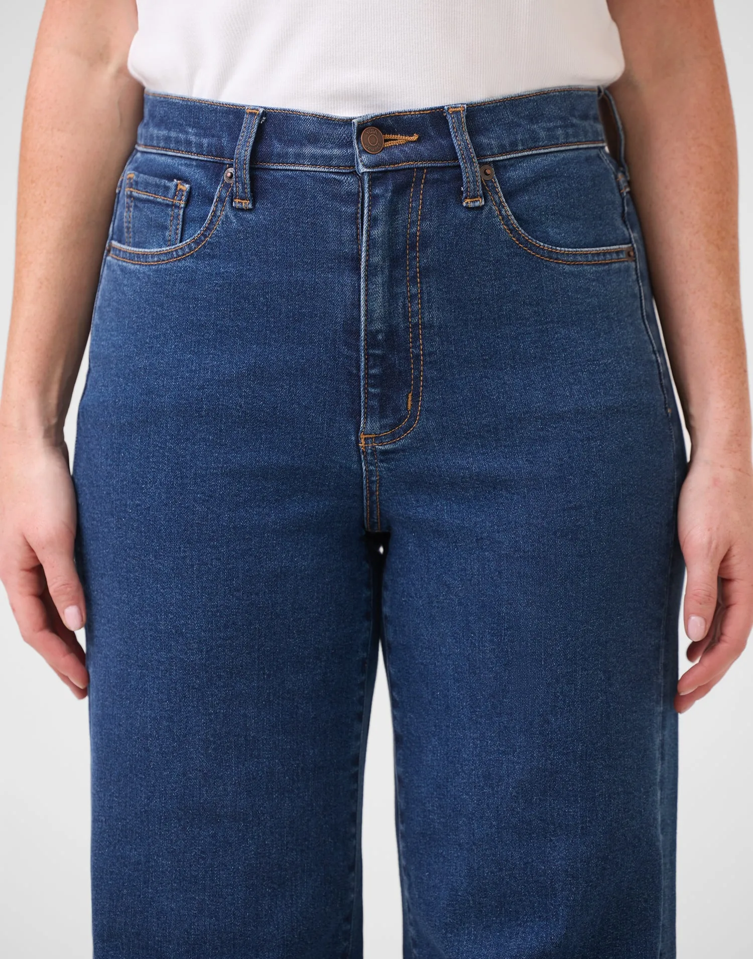 LILY WIDE LEG JEANS / HERITAGE BLUE sold by Yoga Jeans product image thumbnail 3