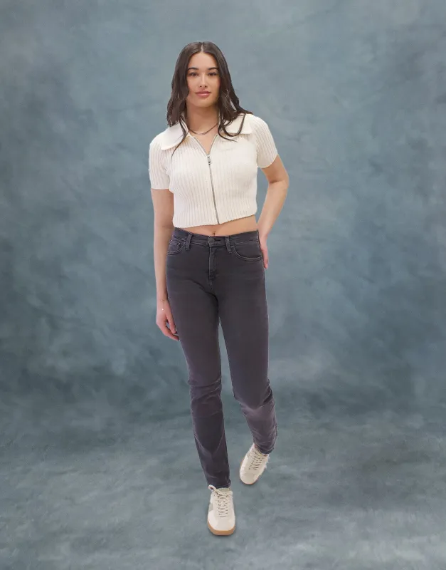 EMILY SLIM JEANS / GRAPHITE sold by Yoga Jeans
