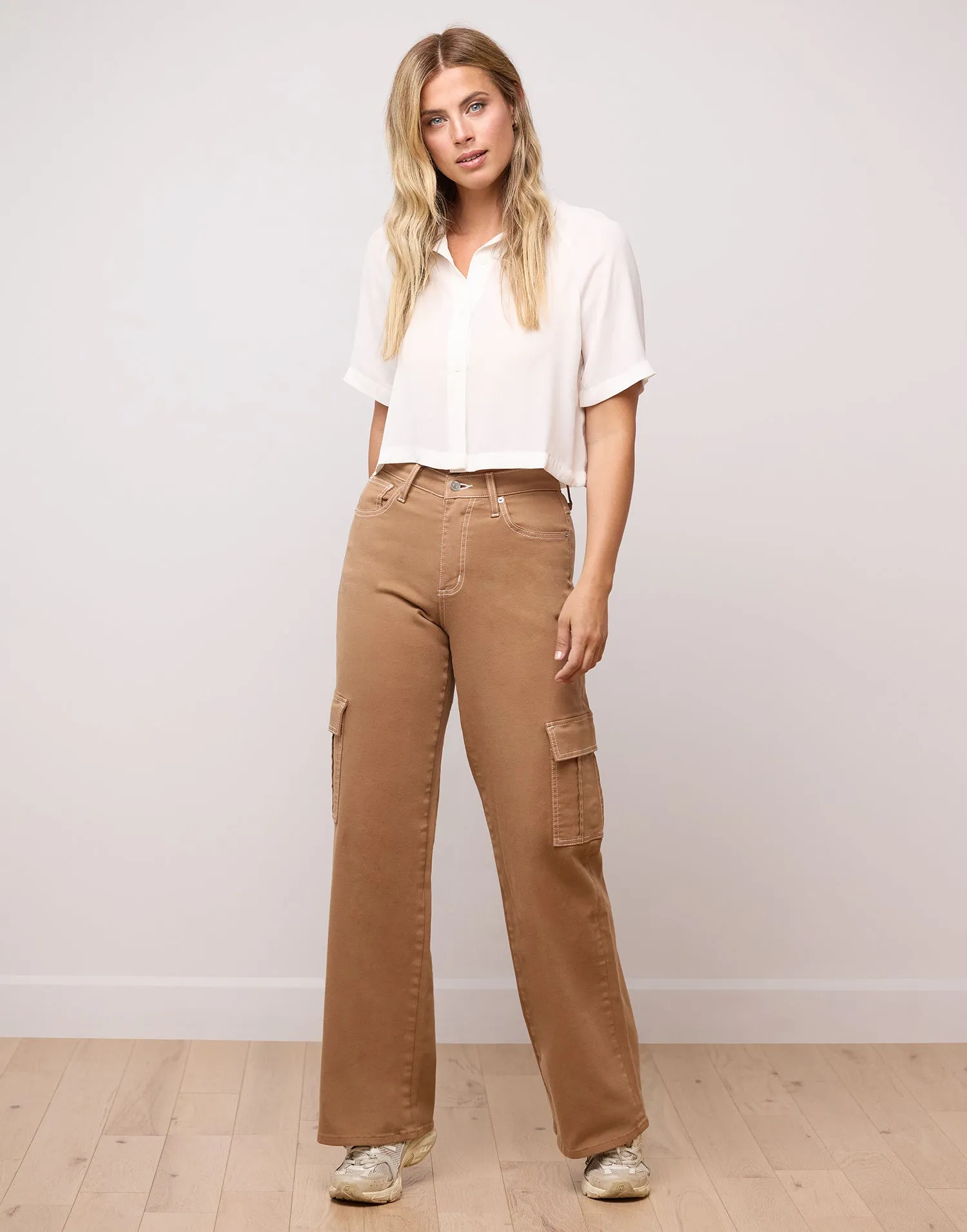 LILY WIDE LEG JEANS / MACCHIATO sold by Yoga Jeans product image thumbnail 2