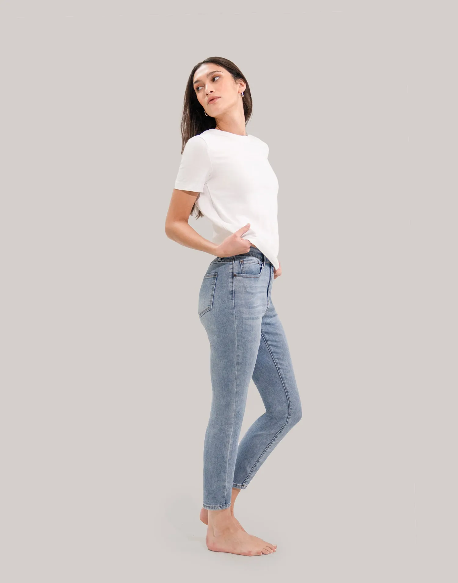 RACHEL SKINNY JEANS / MARLIN sold by Yoga Jeans product image thumbnail 3