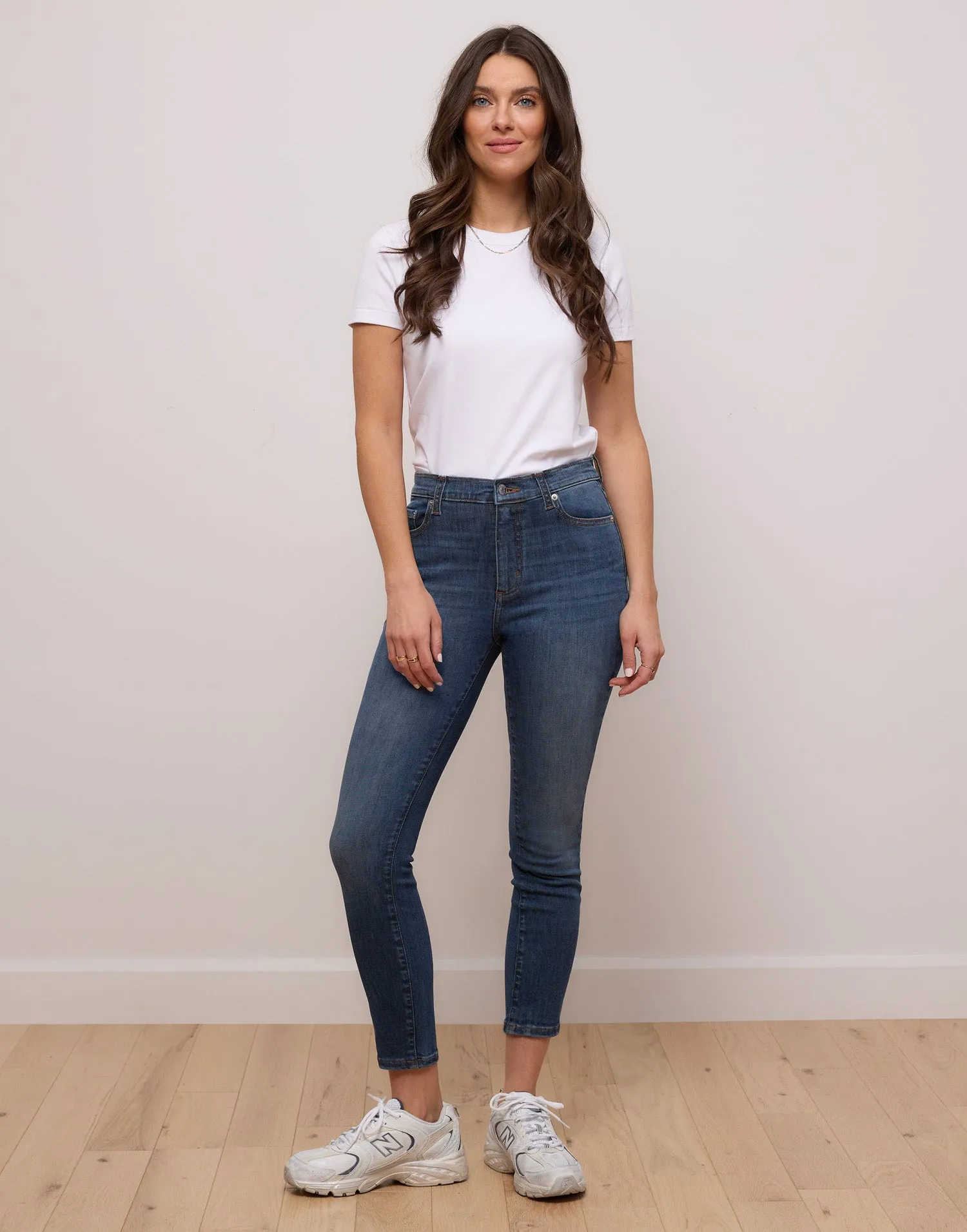 RACHEL SKINNY JEANS / BLUE DEPTHS sold by Yoga Jeans