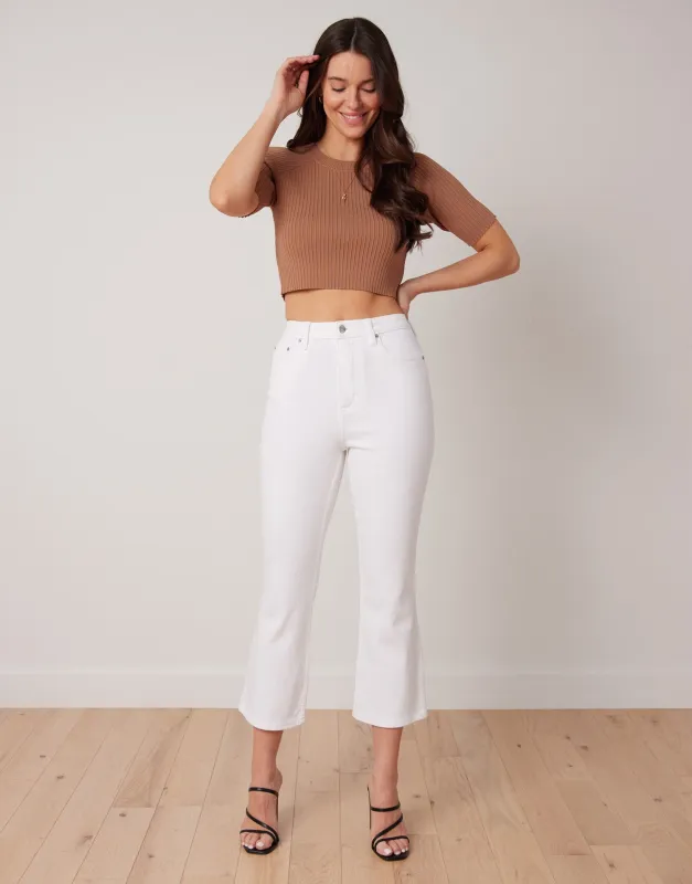 ALEX BOOTCUT JEANS / WHITE sold by Yoga Jeans