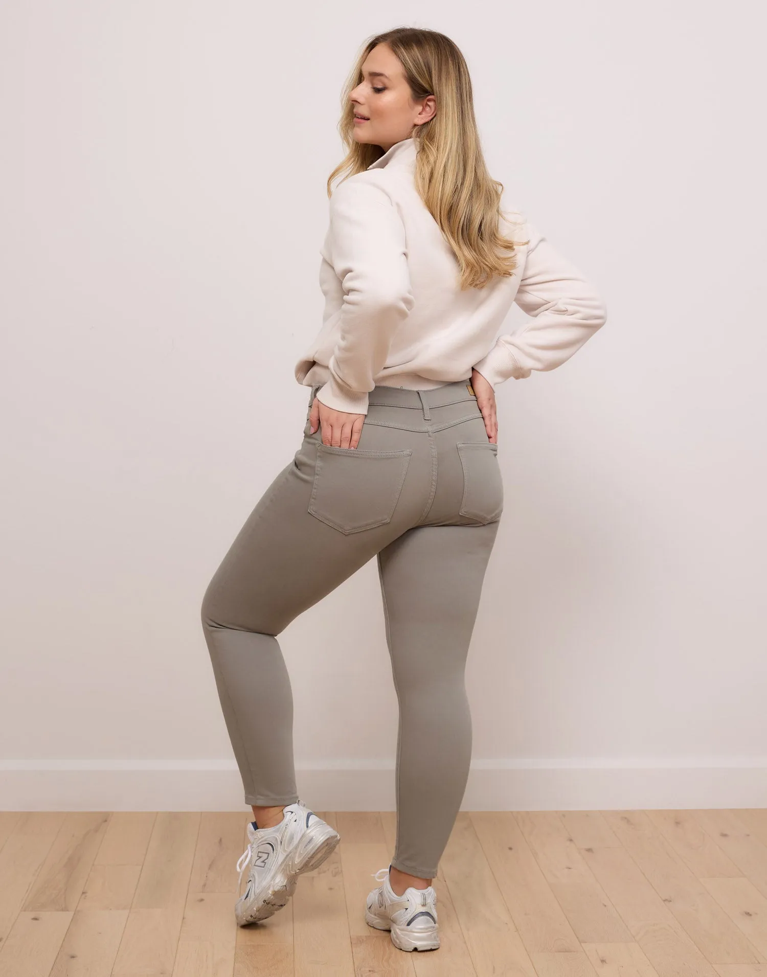 RACHEL SKINNY JEANS / SEA GRASS sold by Yoga Jeans product image thumbnail 4